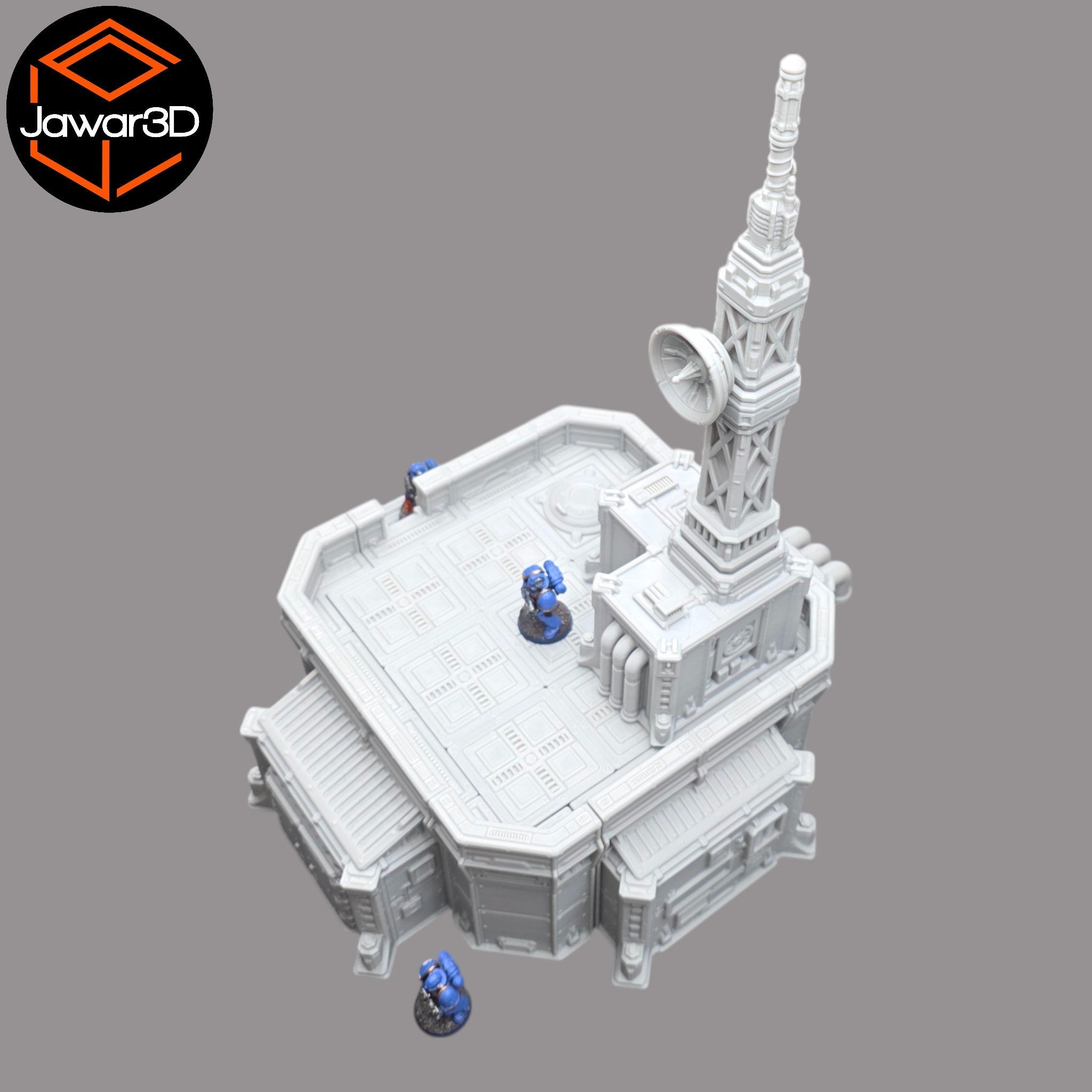 Outpost Comms Station - 28mm Wargaming Scatter Terrain Scenery Tabletop Jawar3d