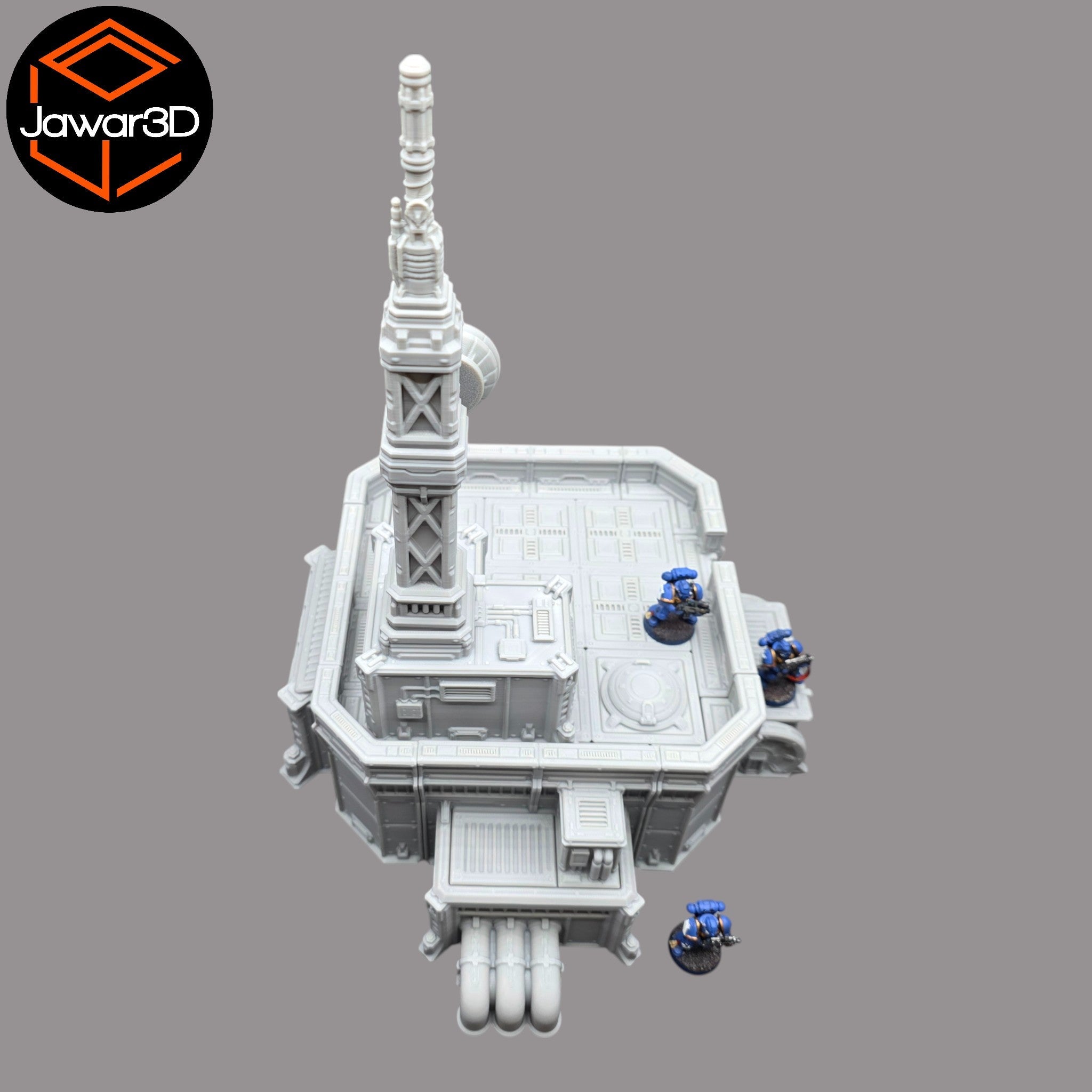 Outpost Comms Station - 28mm Wargaming Scatter Terrain Scenery Tabletop Jawar3d