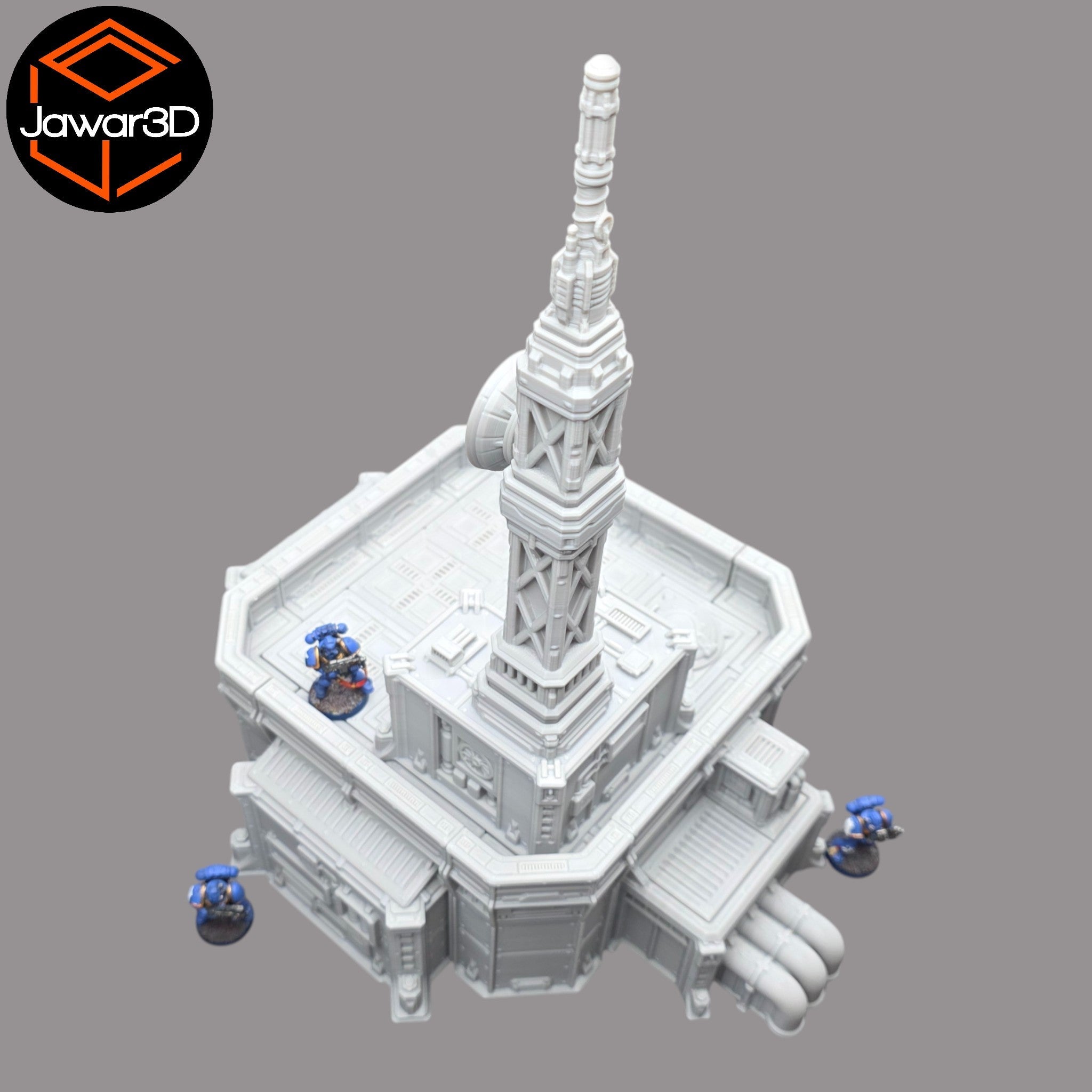 Outpost Comms Station - 28mm Wargaming Scatter Terrain Scenery Tabletop Jawar3d