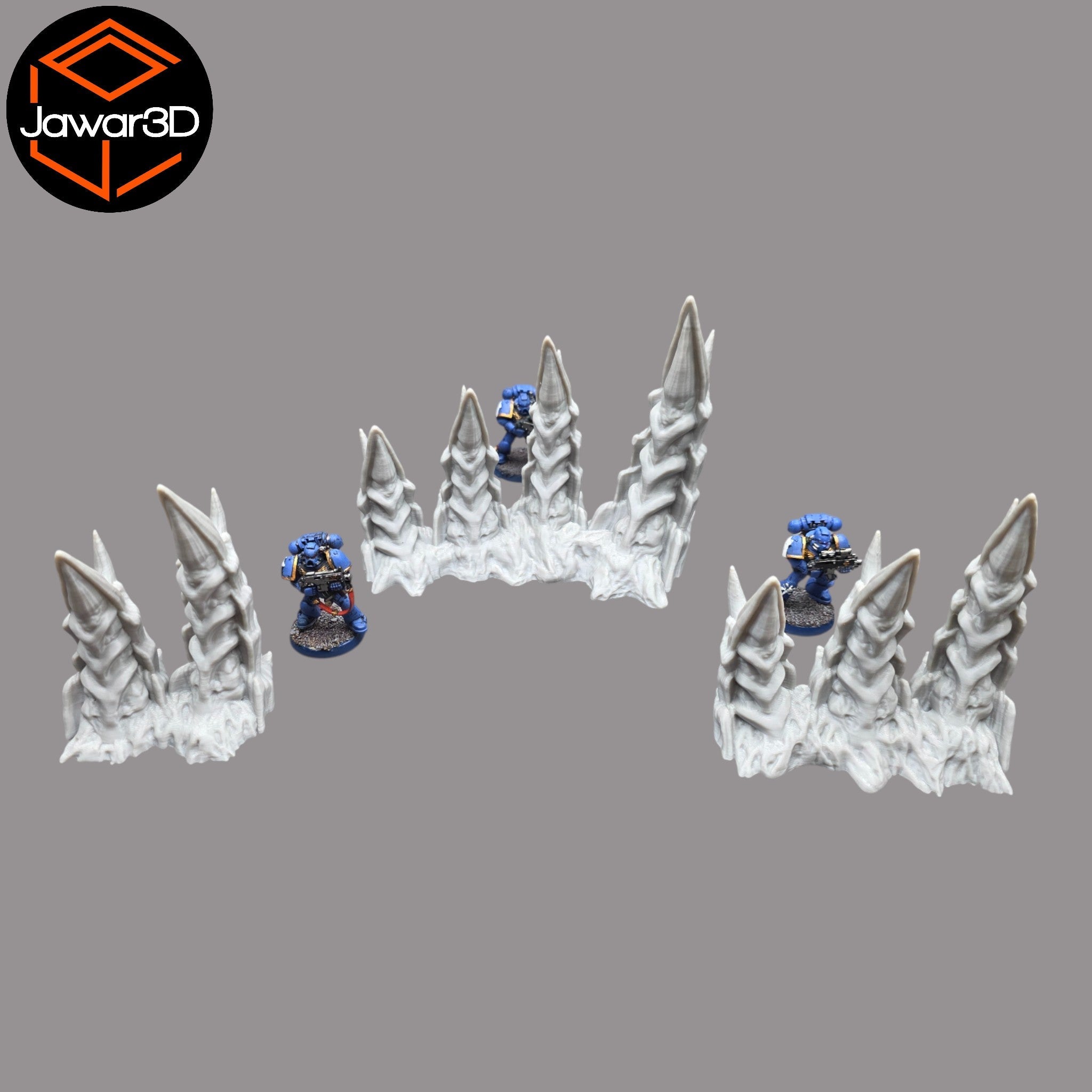 Hive Spikes - 28mm Wargaming Scatter Terrain Scenery Tabletop Jawar3d