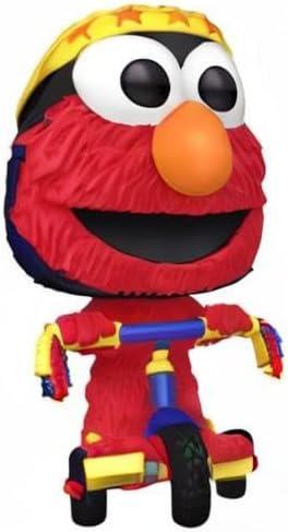 Funko POP Rides: Sesame Street Elmo on Trike Flocked Rooleo