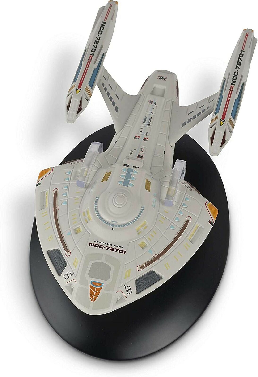 #98 U.S.S. Rhode Island NCC-72701 Ship Die-Cast Model STDC98 (Eaglemoss / Star Trek) Real Merch