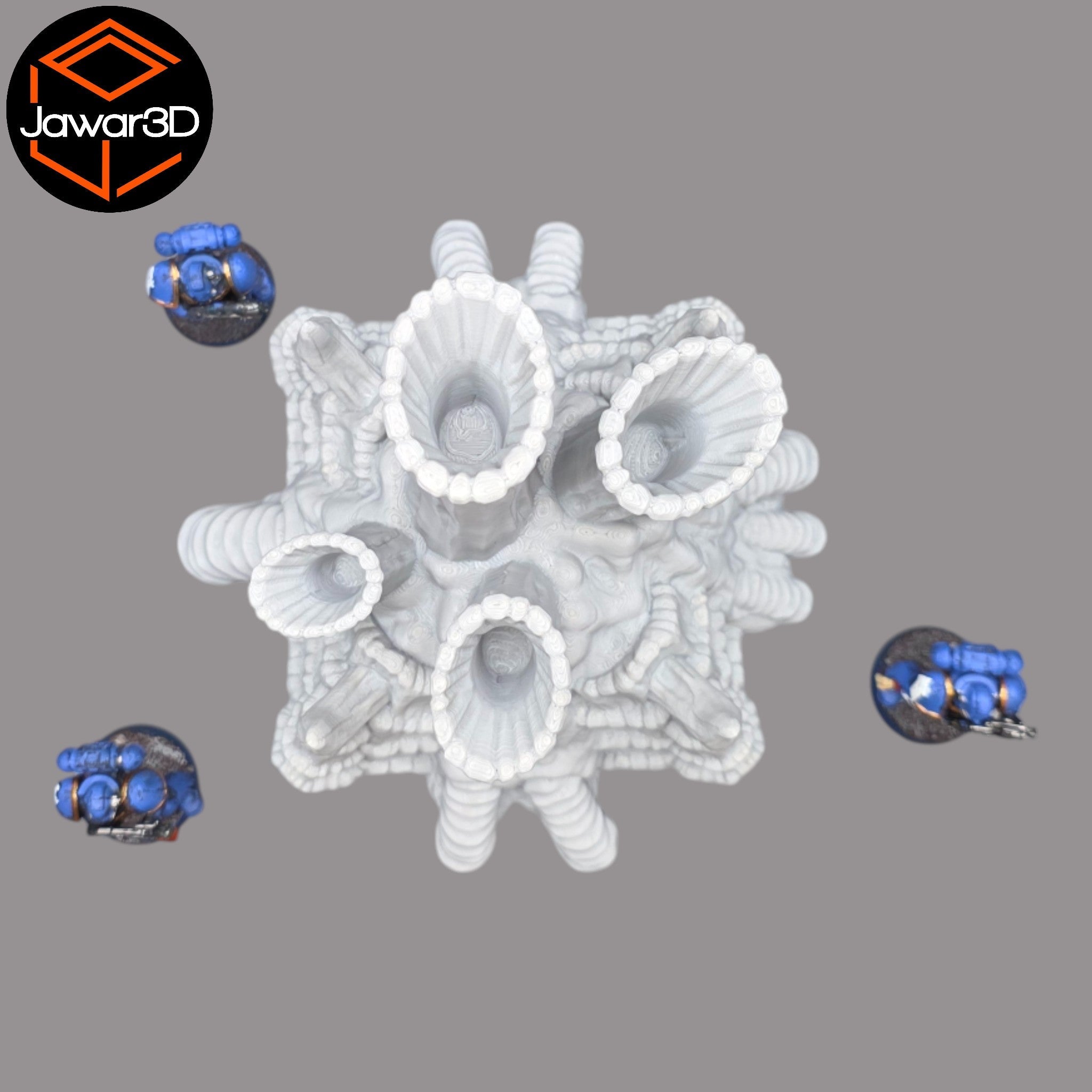 Hive Smokestack #2 - 28mm Wargaming Scatter Terrain Scenery Tabletop Jawar3d