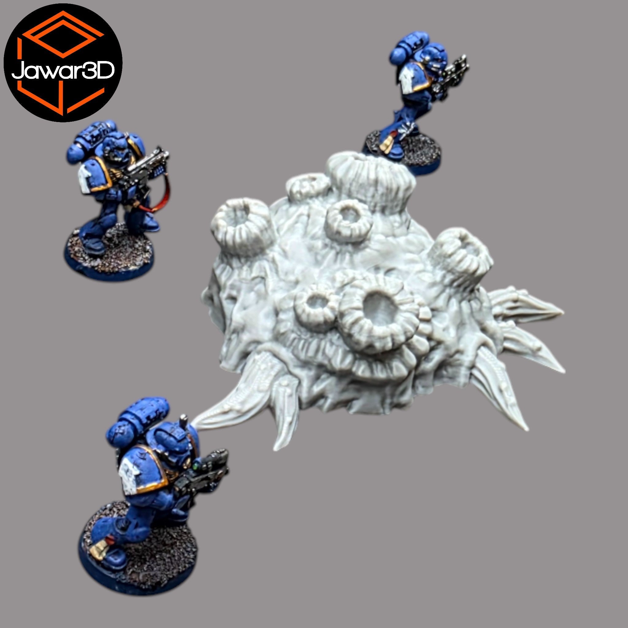 Hive Barnacle #2 - 28mm Wargaming Scatter Terrain Scenery Tabletop Jawar3d