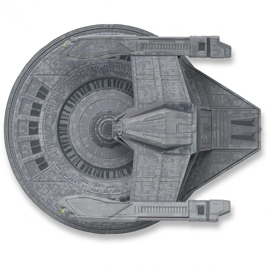 #15 U.S.S. Edison NCC-1683 (Hoover-class) Discovery Ships Model Diecast Ship SSDUK015 (Eaglemoss / Star Trek) Real Merch