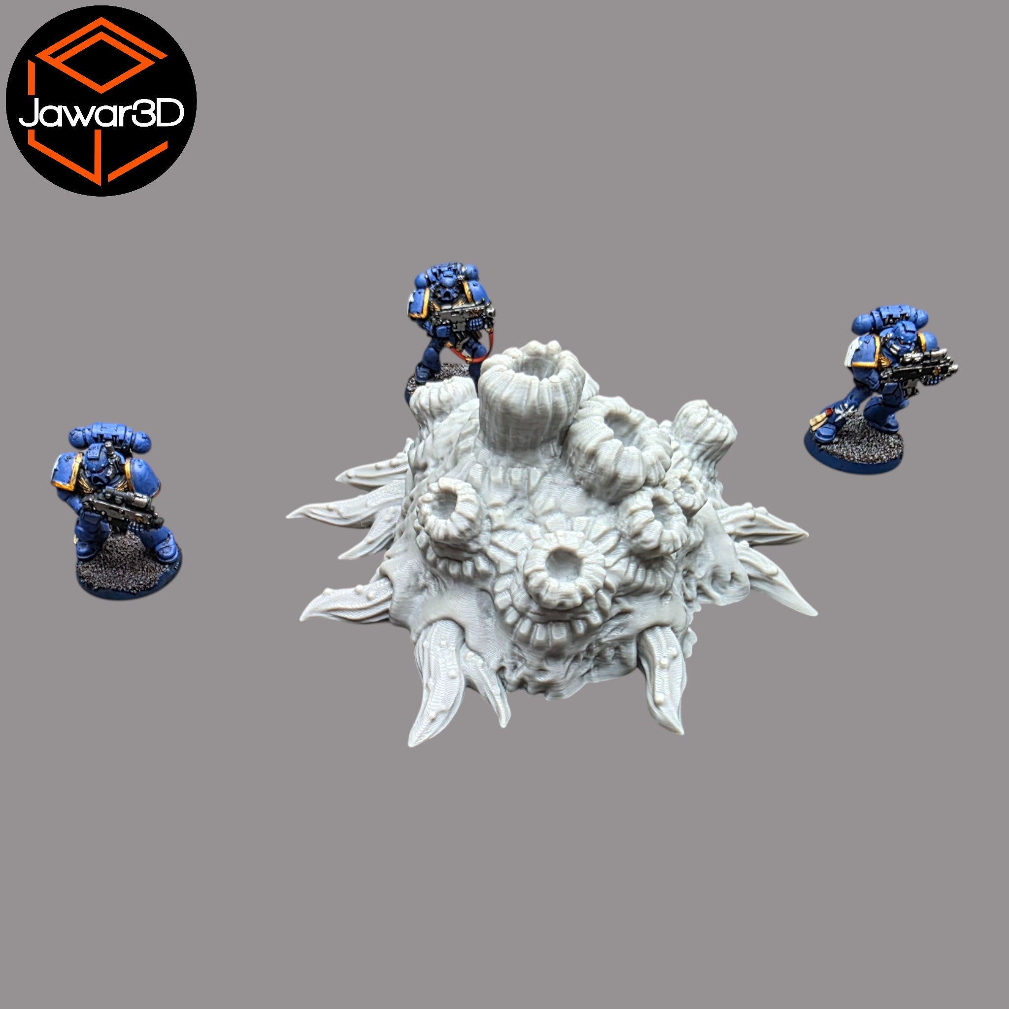 Hive Barnacle #3 - 28mm Wargaming Scatter Terrain Scenery Tabletop Jawar3d