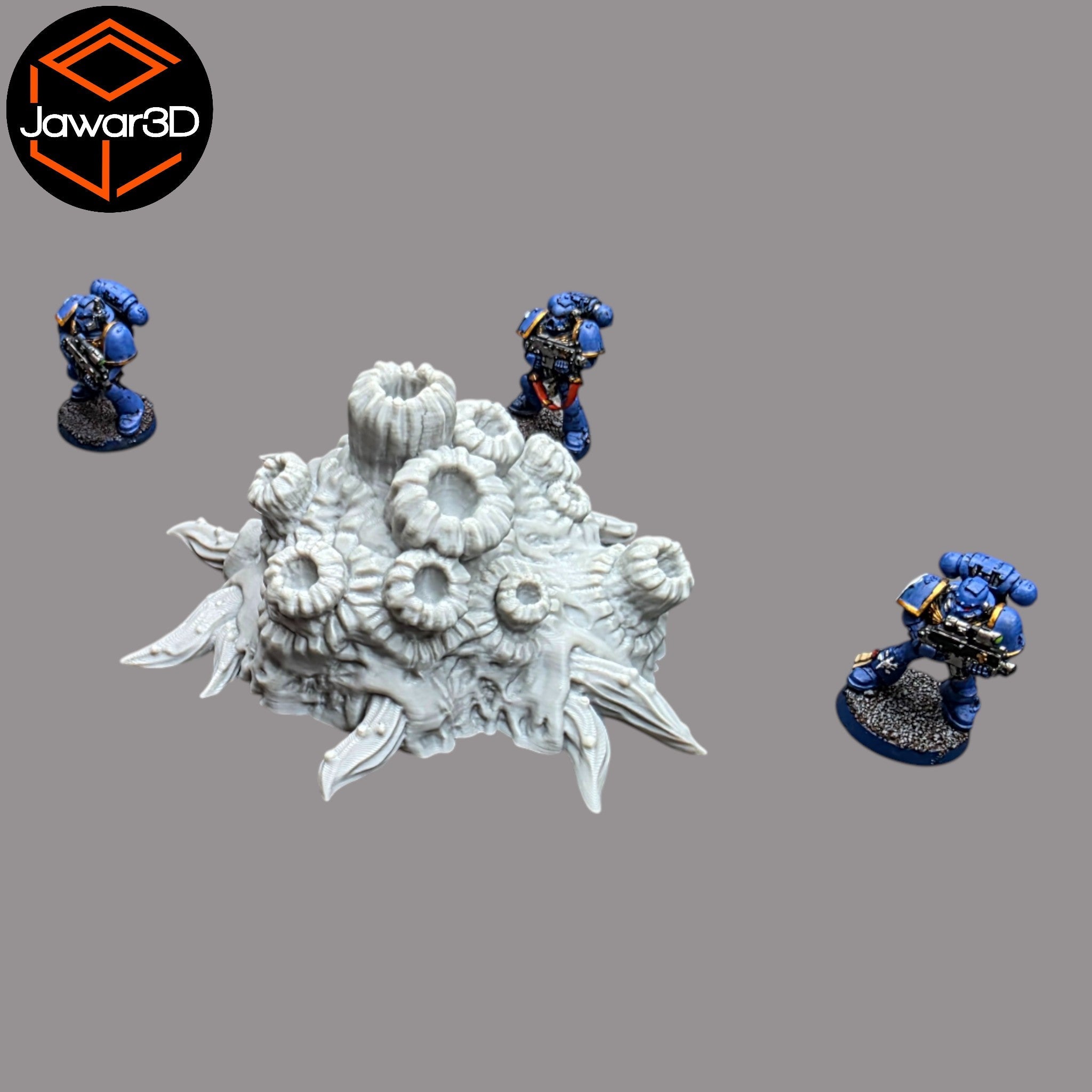 Hive Barnacle #4 - 28mm Wargaming Scatter Terrain Scenery Tabletop Jawar3d