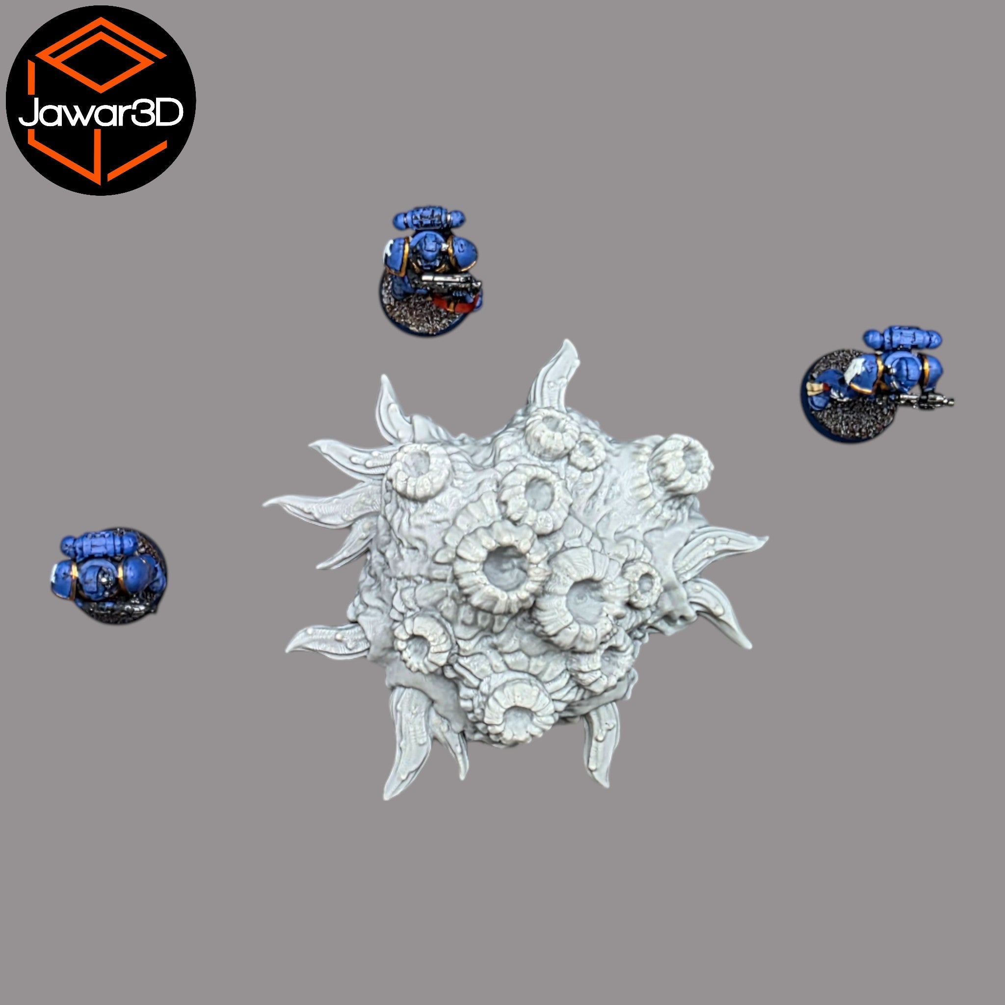 Hive Barnacle #3 - 28mm Wargaming Scatter Terrain Scenery Tabletop Jawar3d