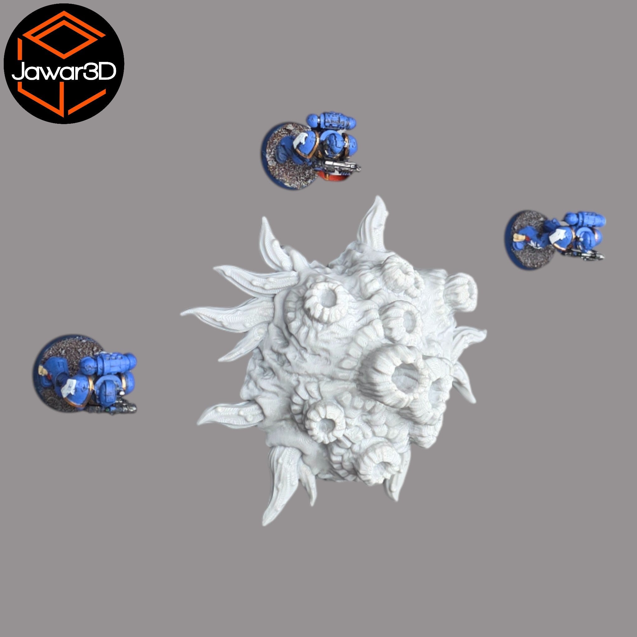 Hive Barnacle #3 - 28mm Wargaming Scatter Terrain Scenery Tabletop Jawar3d