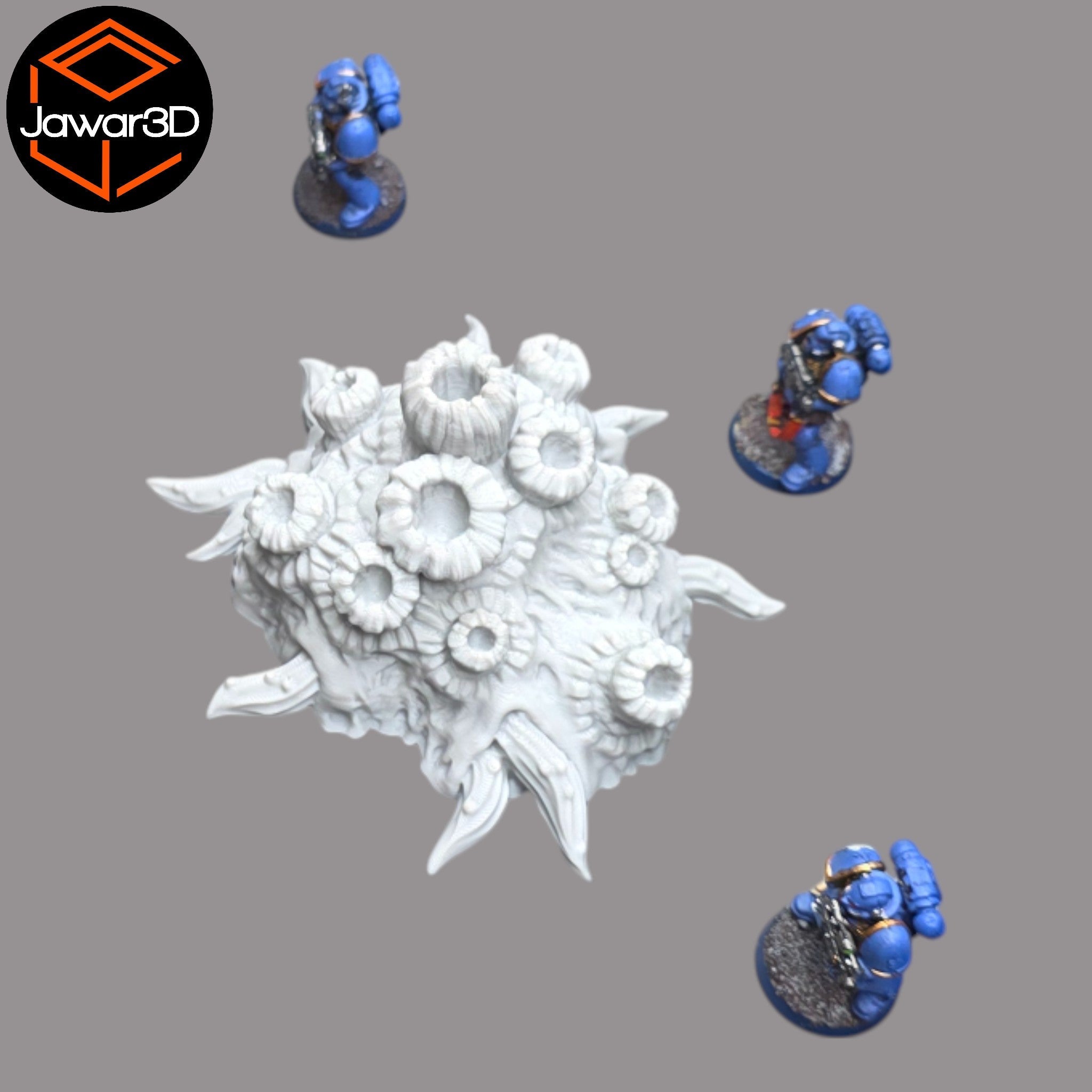 Hive Barnacle #3 - 28mm Wargaming Scatter Terrain Scenery Tabletop Jawar3d