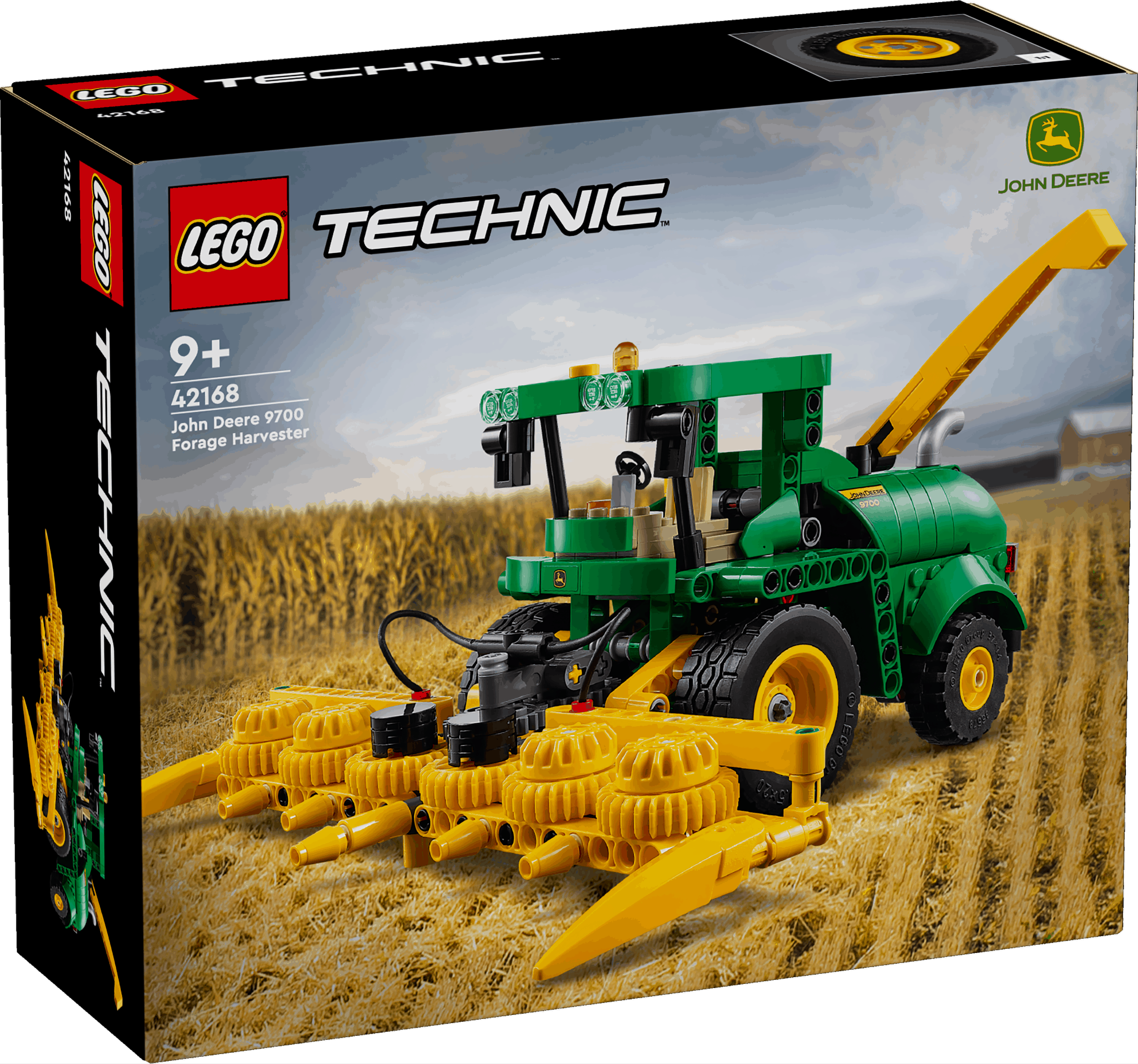 Lego Technic 42168 John Deere 9700 Forage Harvester for Ages 9 and Up Curious Minds