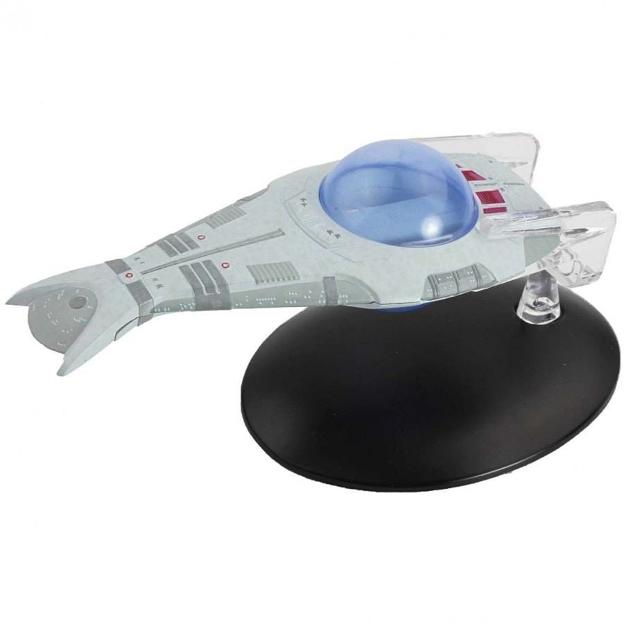 #176 Tarellian Starship Model Die Cast Ship STDC176 (Eaglemoss / Star Trek) Real Merch