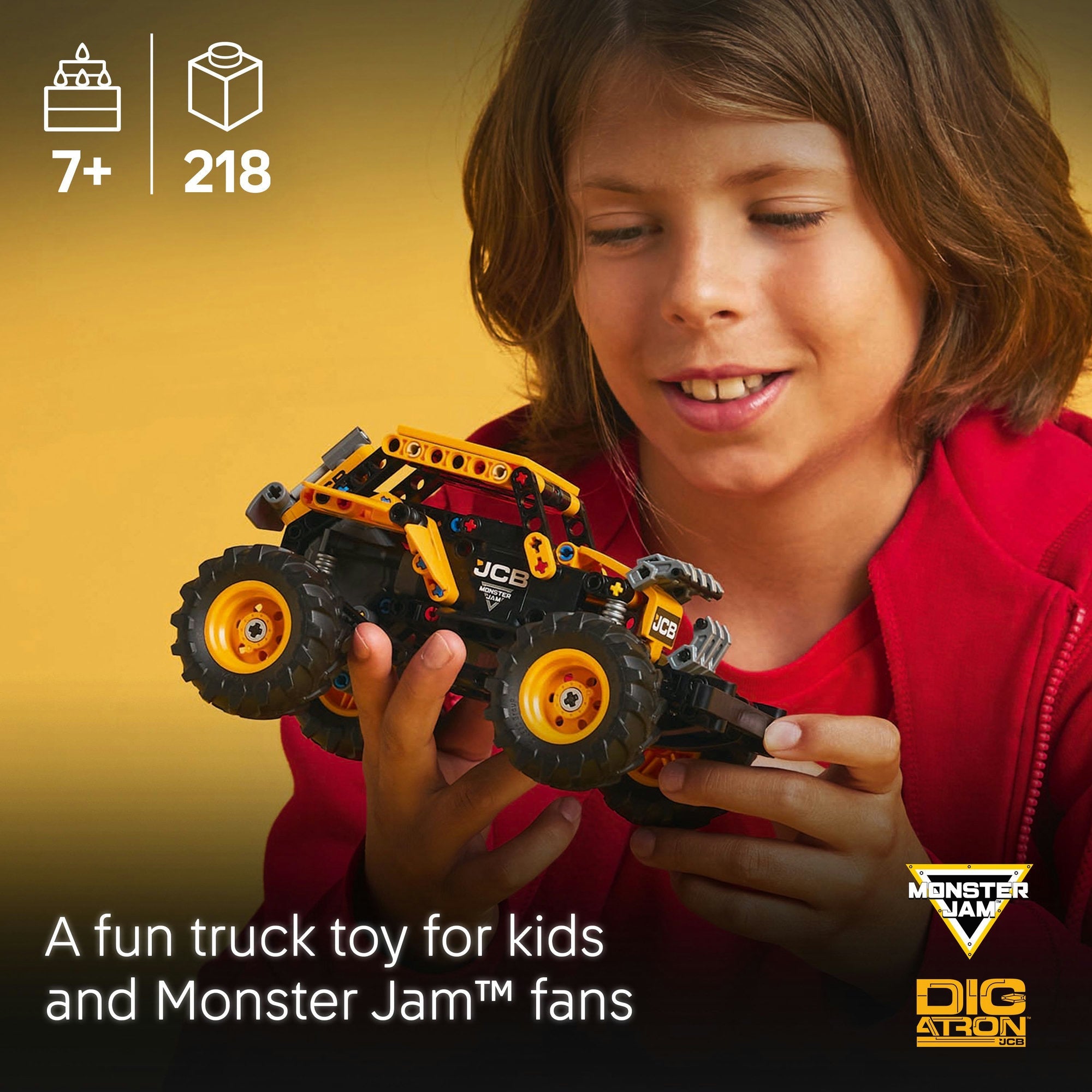 Lego Technic 42199 Monster Jam DIGatron Pull-Back Playset for Ages 7+ - The Imagination Shop