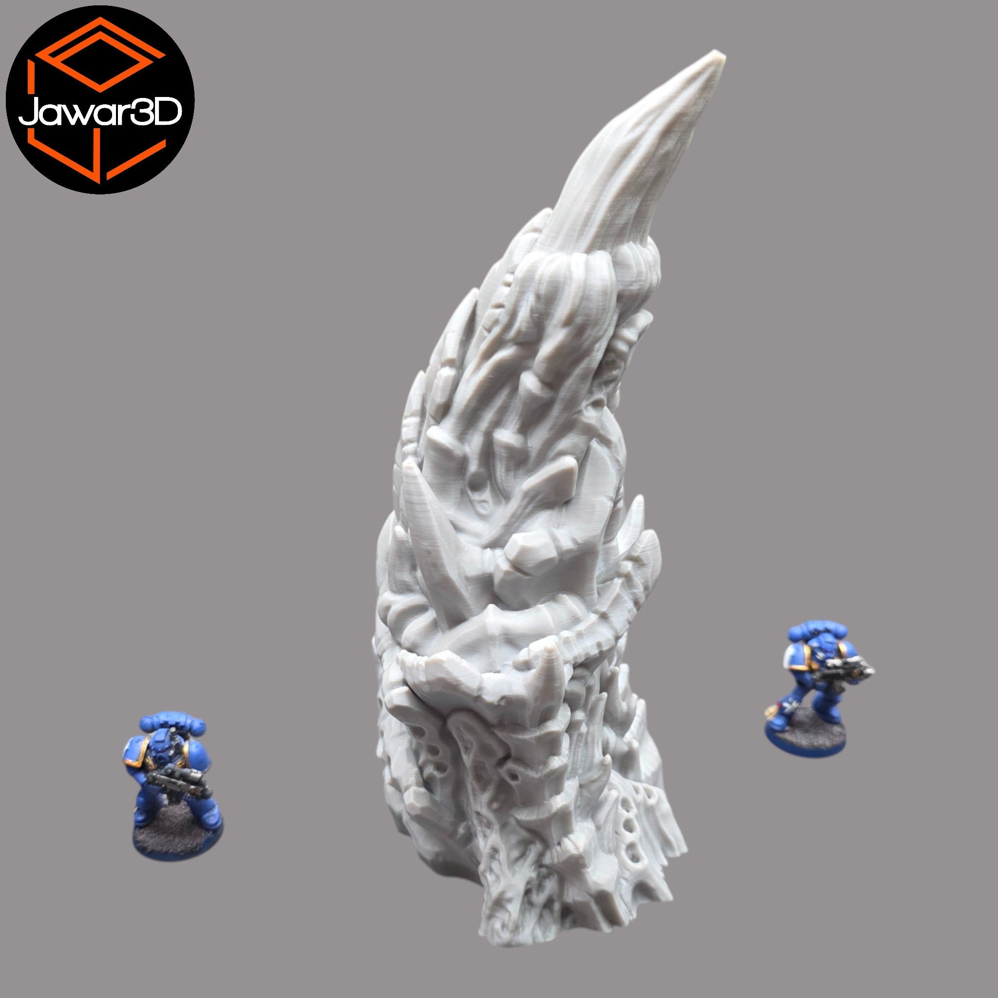 Hive Spike #1 - 28mm Wargaming Scatter Terrain Scenery Tabletop Jawar3d