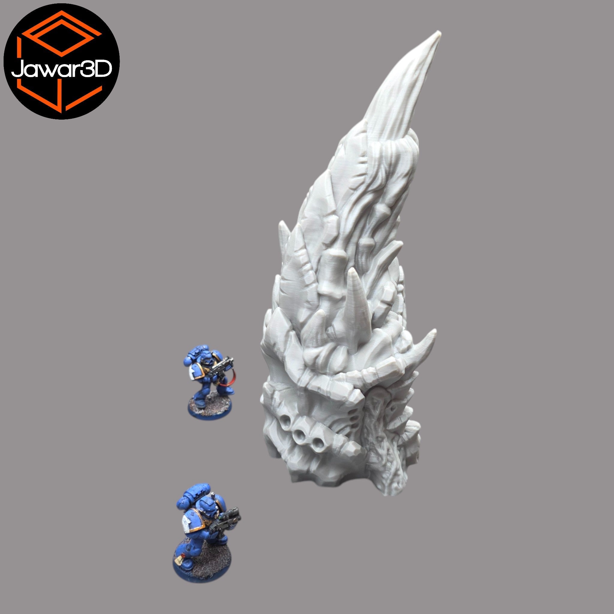 Hive Spike #1 - 28mm Wargaming Scatter Terrain Scenery Tabletop Jawar3d