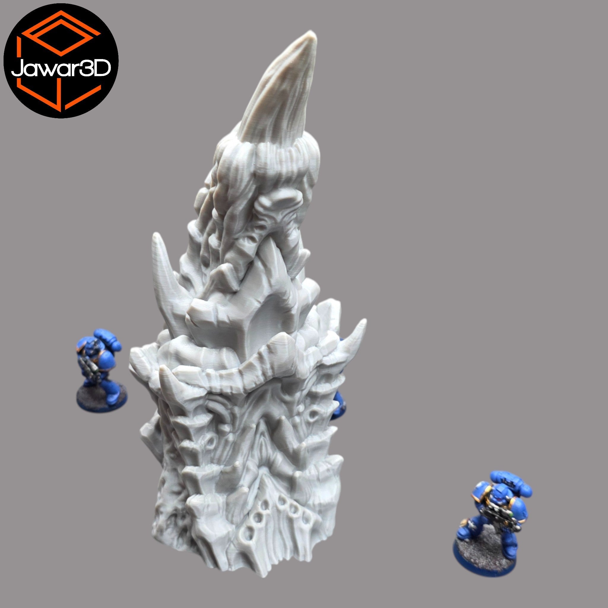 Hive Spike #1 - 28mm Wargaming Scatter Terrain Scenery Tabletop Jawar3d
