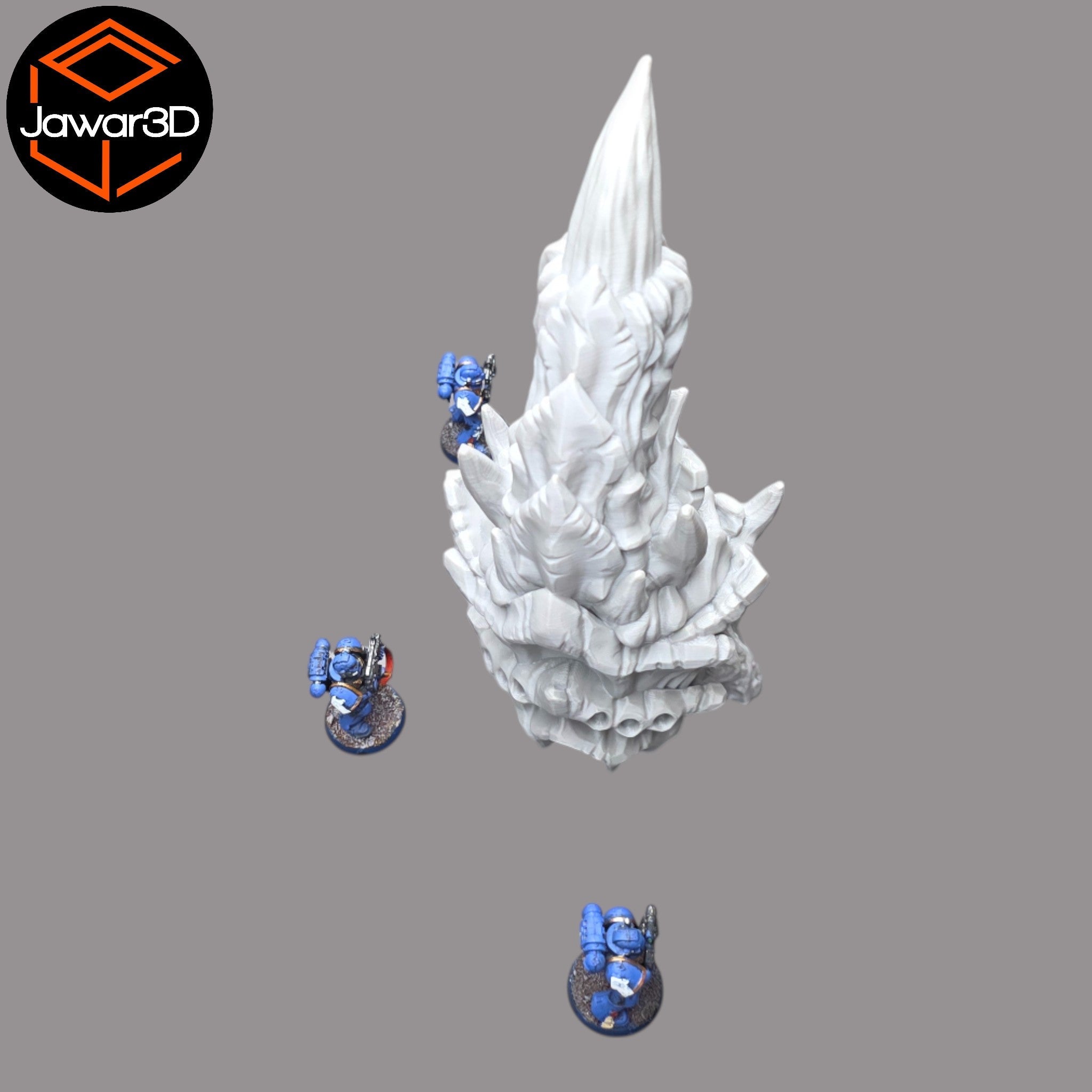 Hive Spike #1 - 28mm Wargaming Scatter Terrain Scenery Tabletop Jawar3d