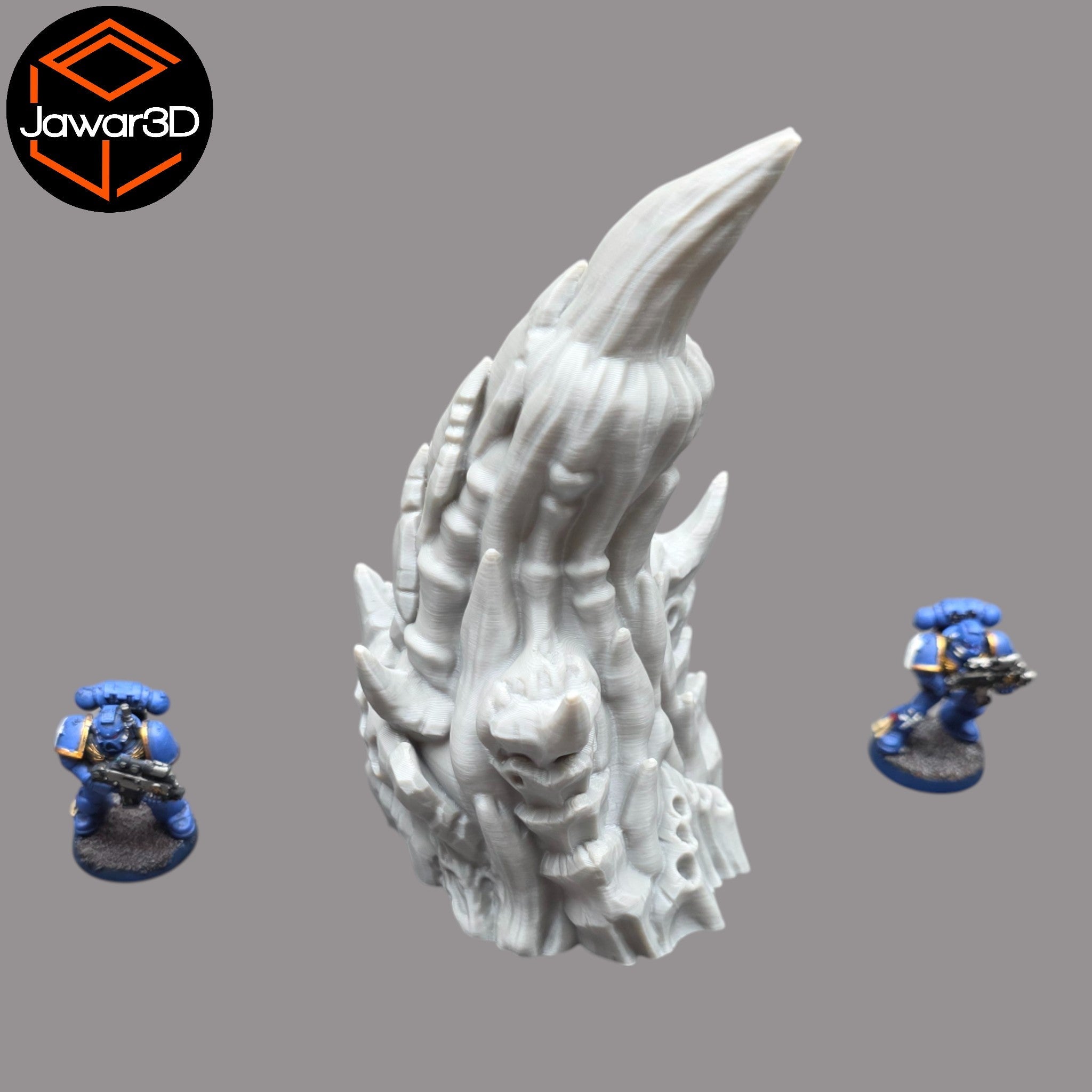 Hive Spike #2 - 28mm Wargaming Scatter Terrain Scenery Tabletop Jawar3d