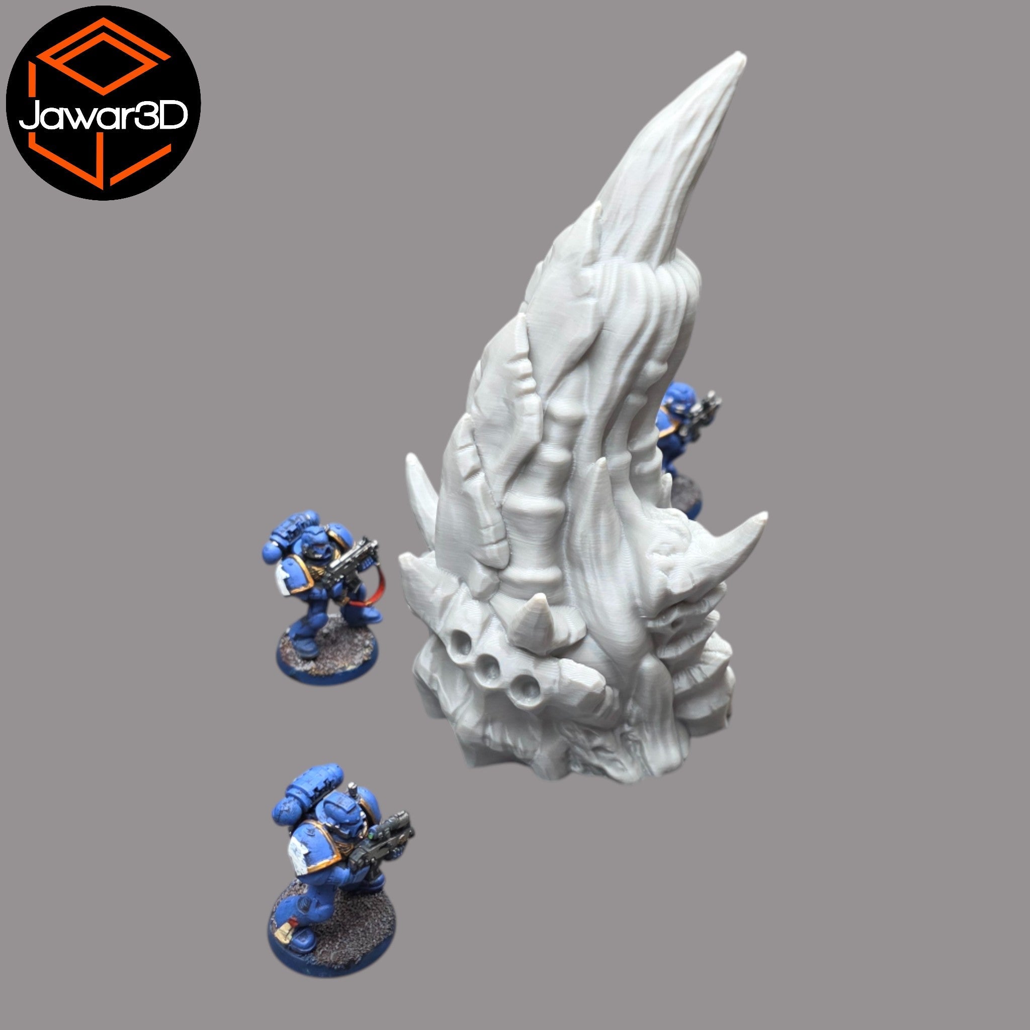 Hive Spike #2 - 28mm Wargaming Scatter Terrain Scenery Tabletop Jawar3d