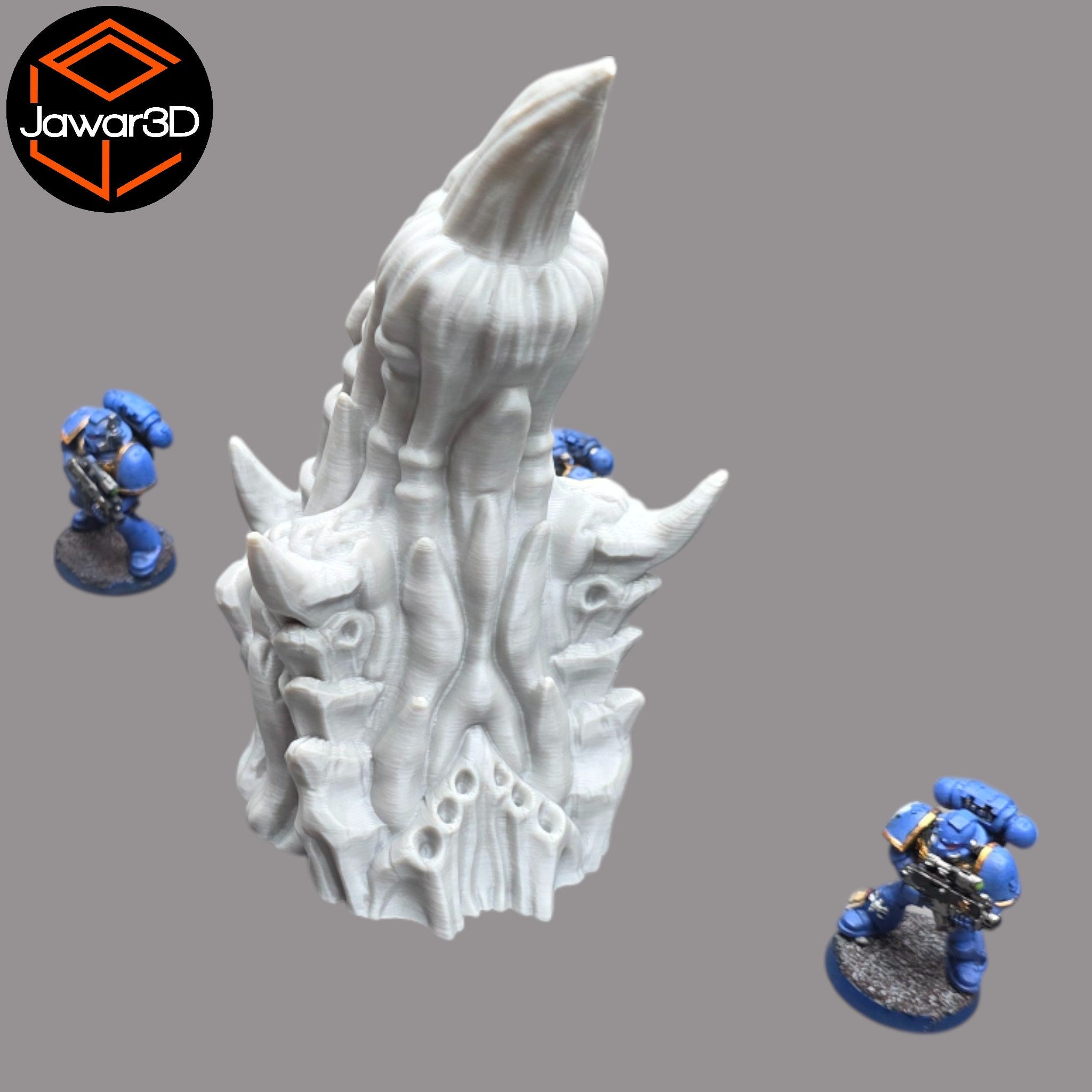 Hive Spike #2 - 28mm Wargaming Scatter Terrain Scenery Tabletop Jawar3d
