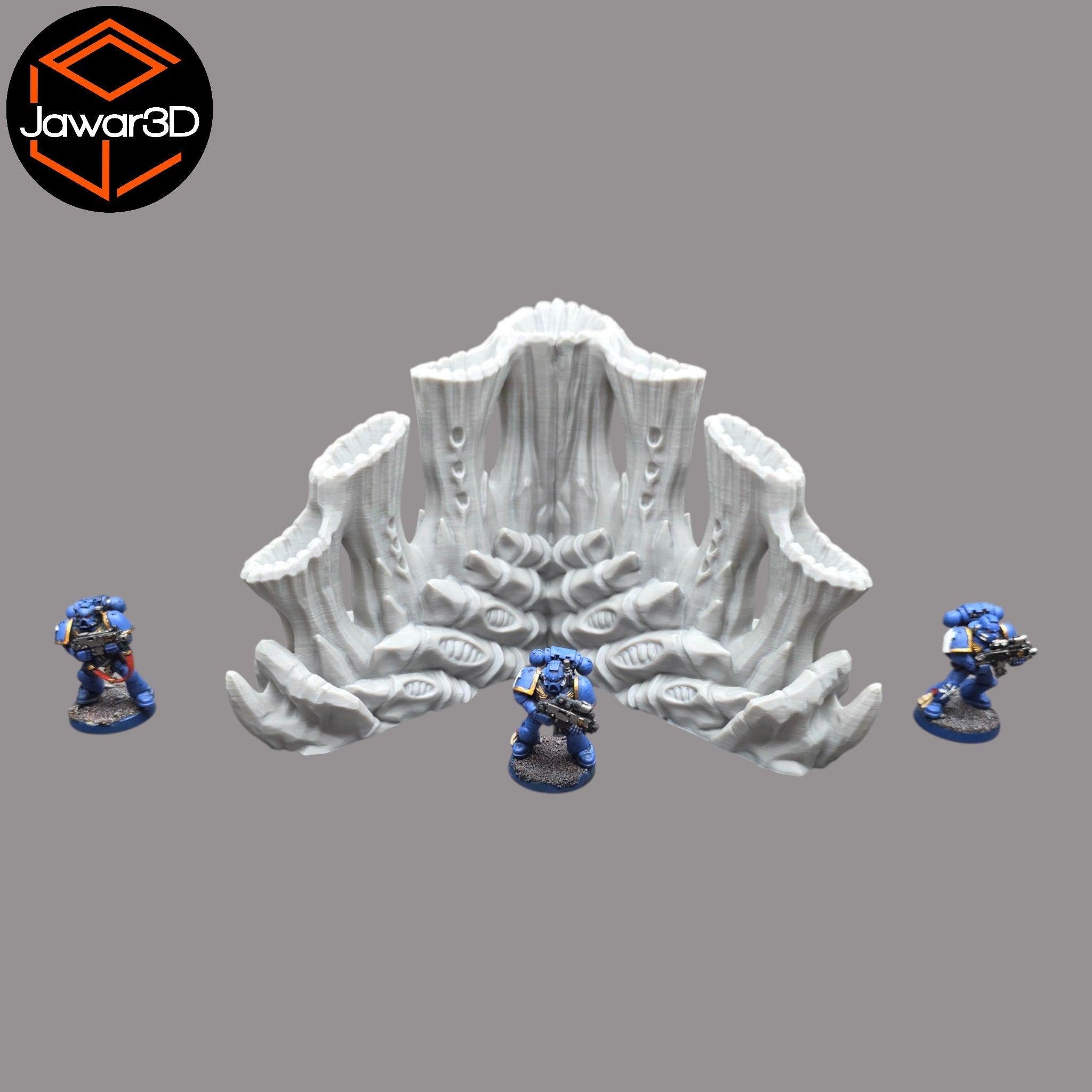 Hive Smokestack #3 - 28mm Wargaming Scatter Terrain Scenery Tabletop Jawar3d