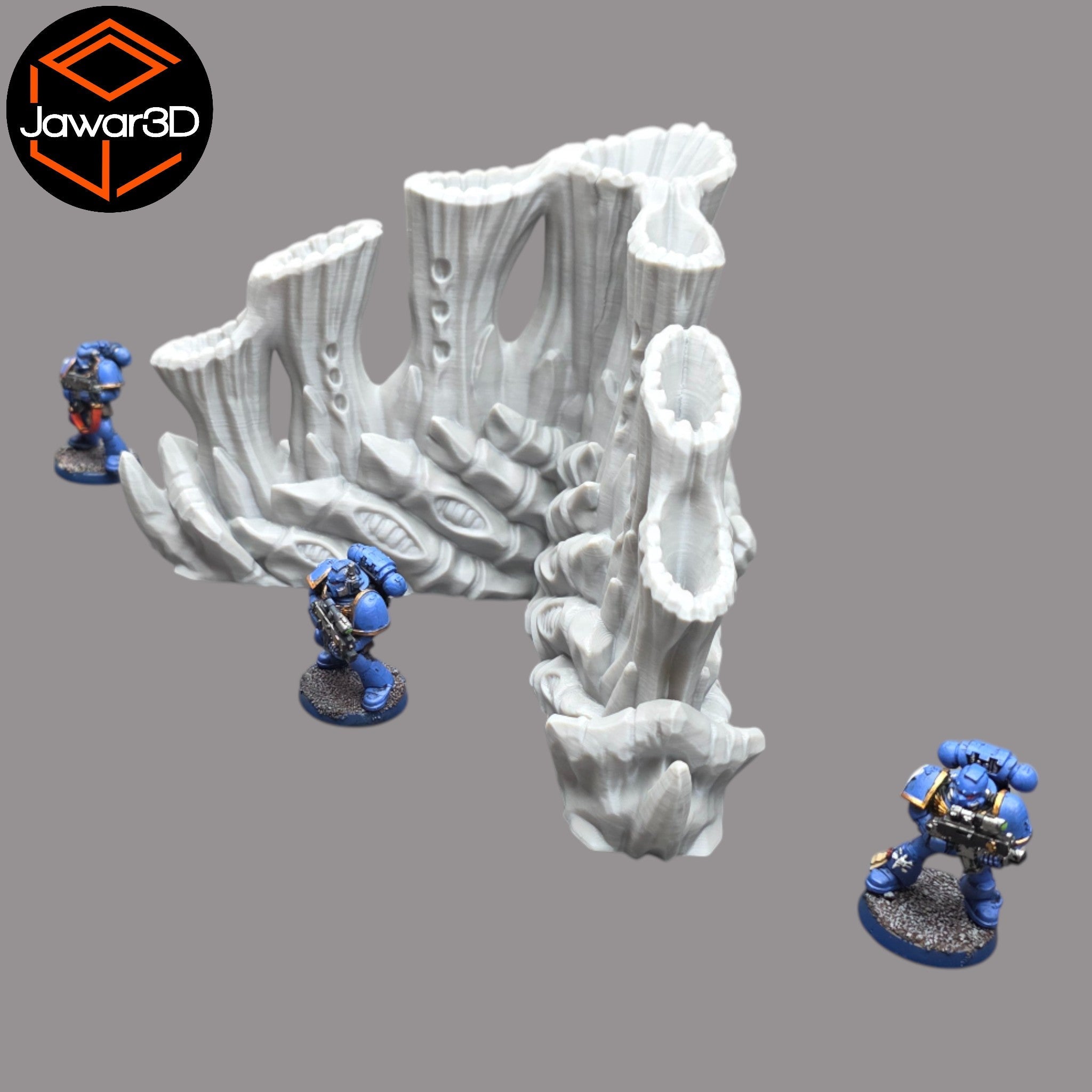 Hive Smokestack #3 - 28mm Wargaming Scatter Terrain Scenery Tabletop Jawar3d
