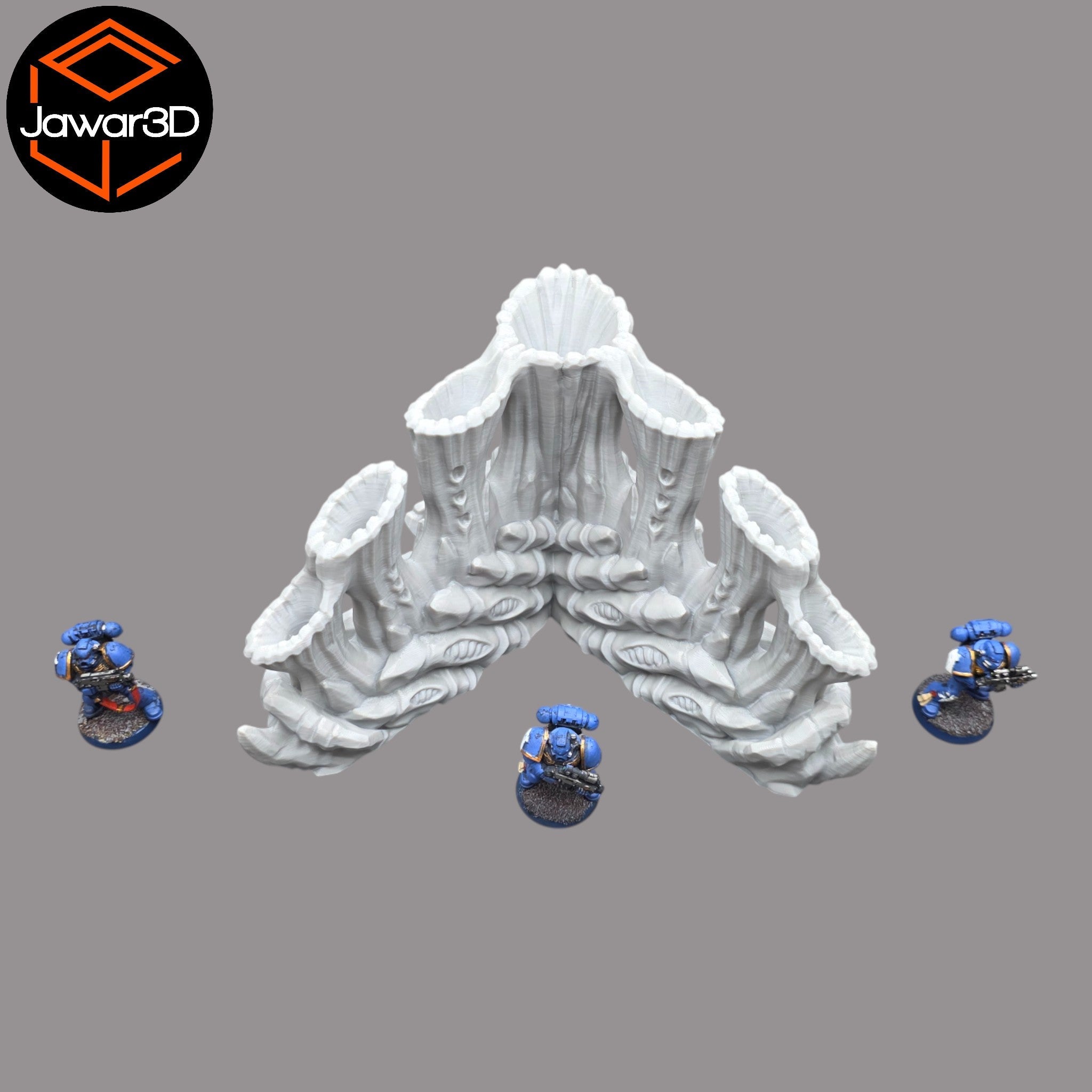 Hive Smokestack #3 - 28mm Wargaming Scatter Terrain Scenery Tabletop Jawar3d
