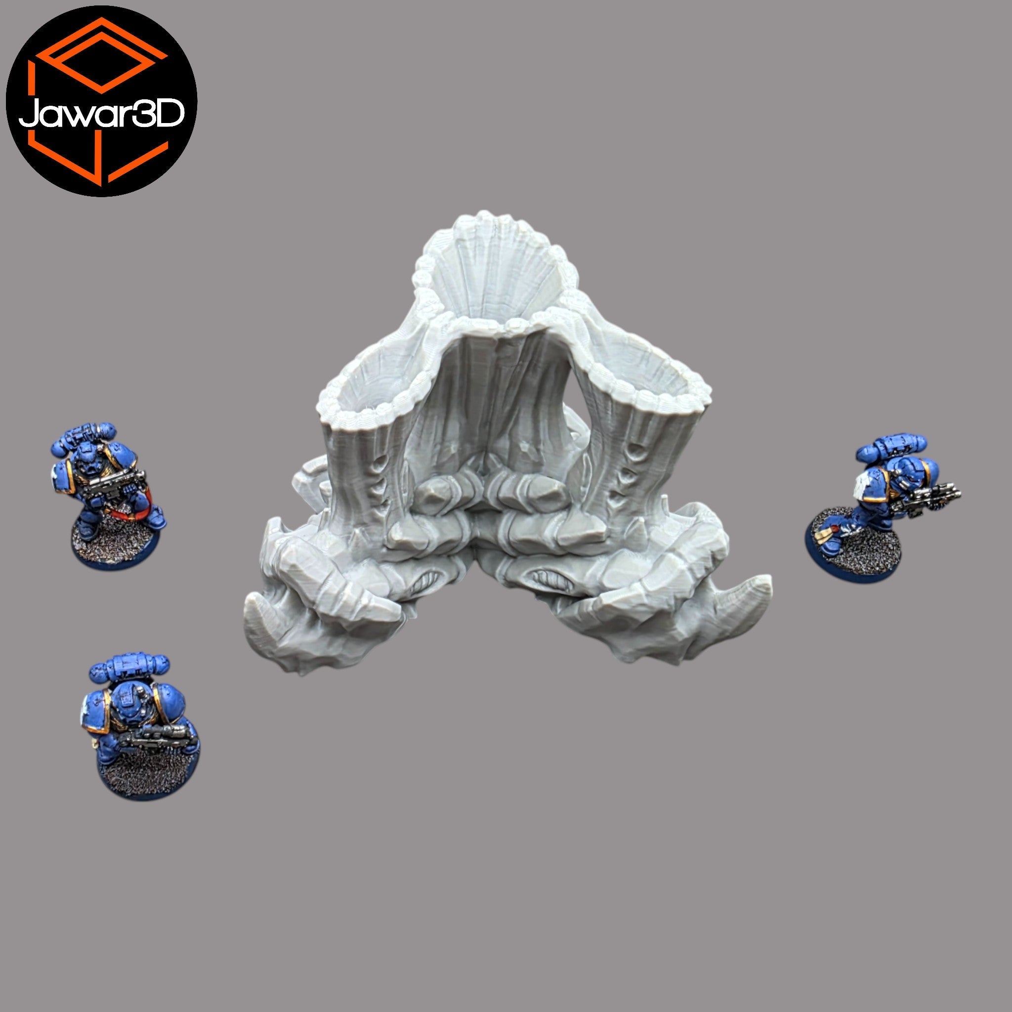 Hive Smokestack #4 - 28mm Wargaming Scatter Terrain Scenery Tabletop Jawar3d