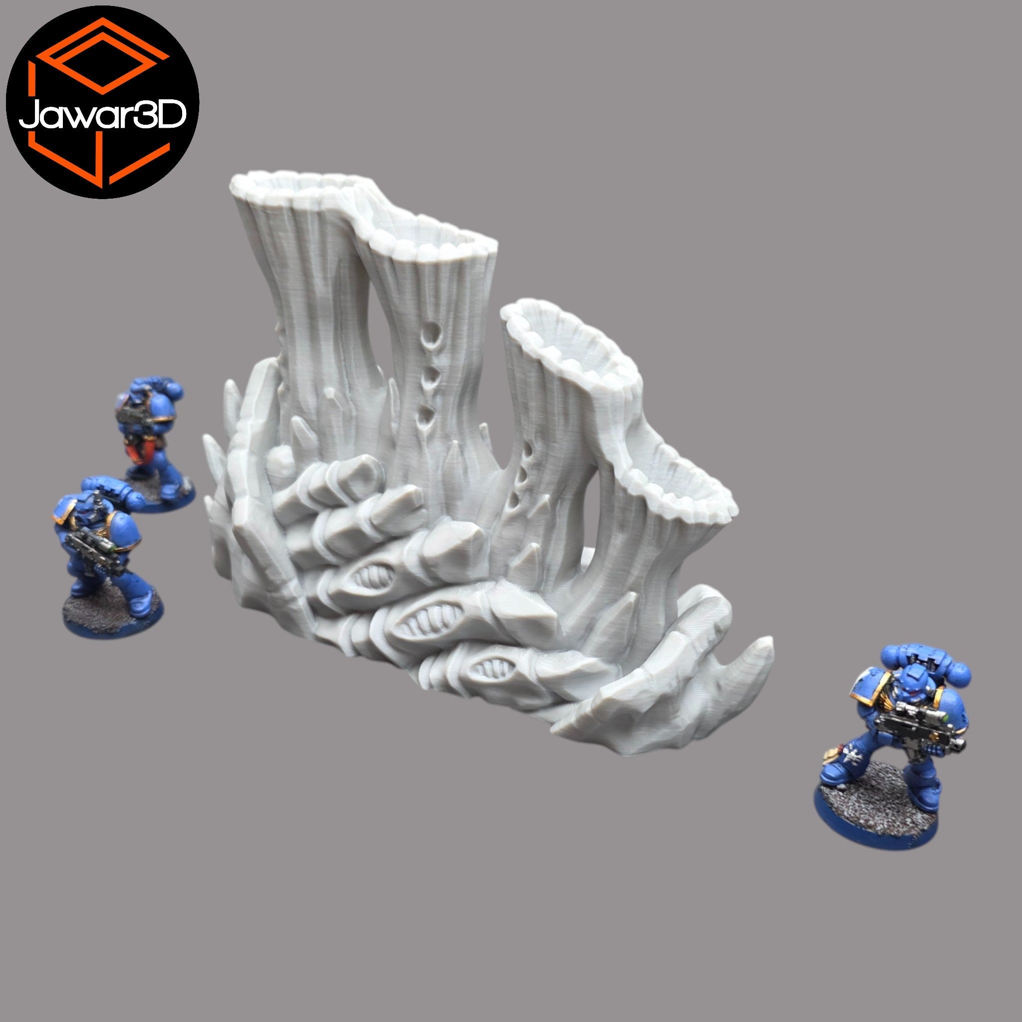 Hive Smokestack #5 - 28mm Wargaming Scatter Terrain Scenery Tabletop Jawar3d