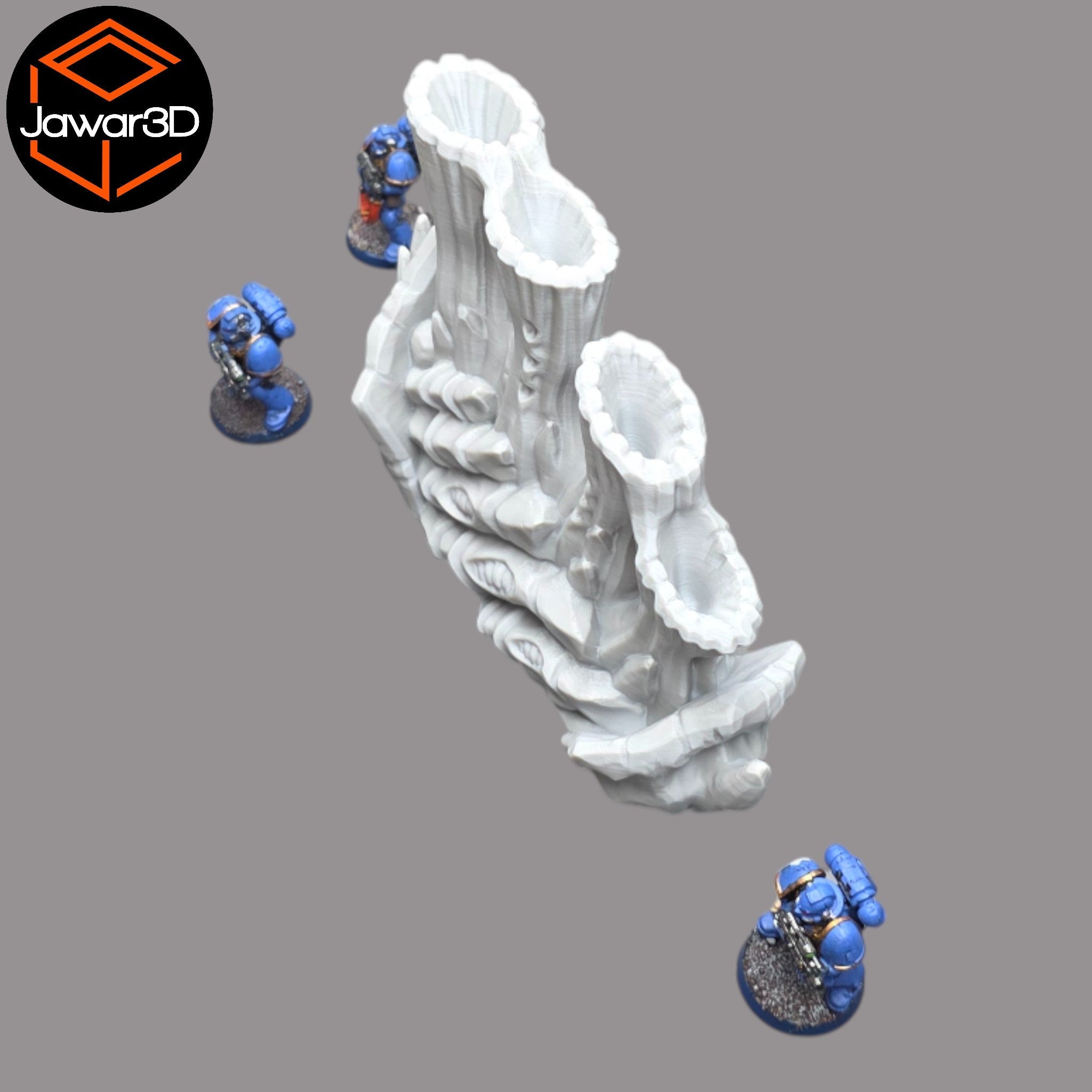 Hive Smokestack #5 - 28mm Wargaming Scatter Terrain Scenery Tabletop Jawar3d