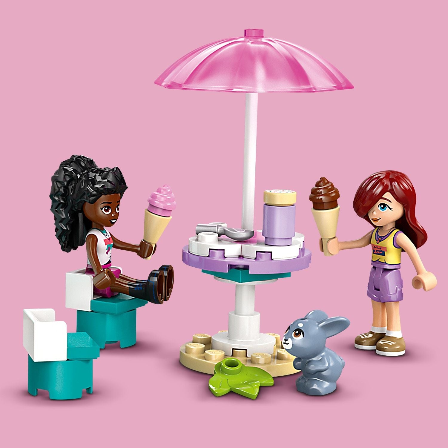 Lego Friends 42644 Heartlake City Ice Cream Truck Playset for Ages 4+ Curious Minds