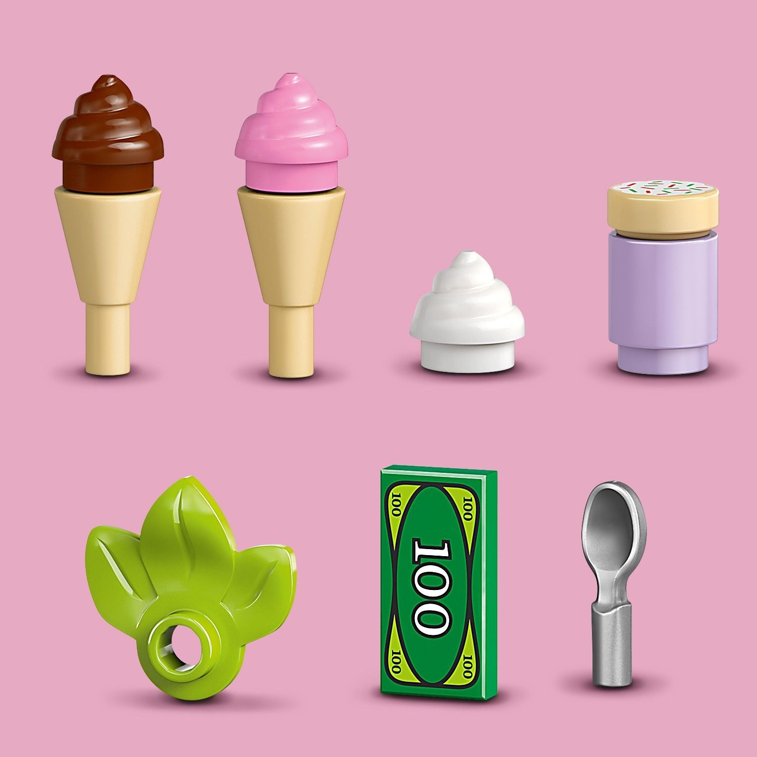 Lego Friends 42644 Heartlake City Ice Cream Truck Playset for Ages 4+ Curious Minds