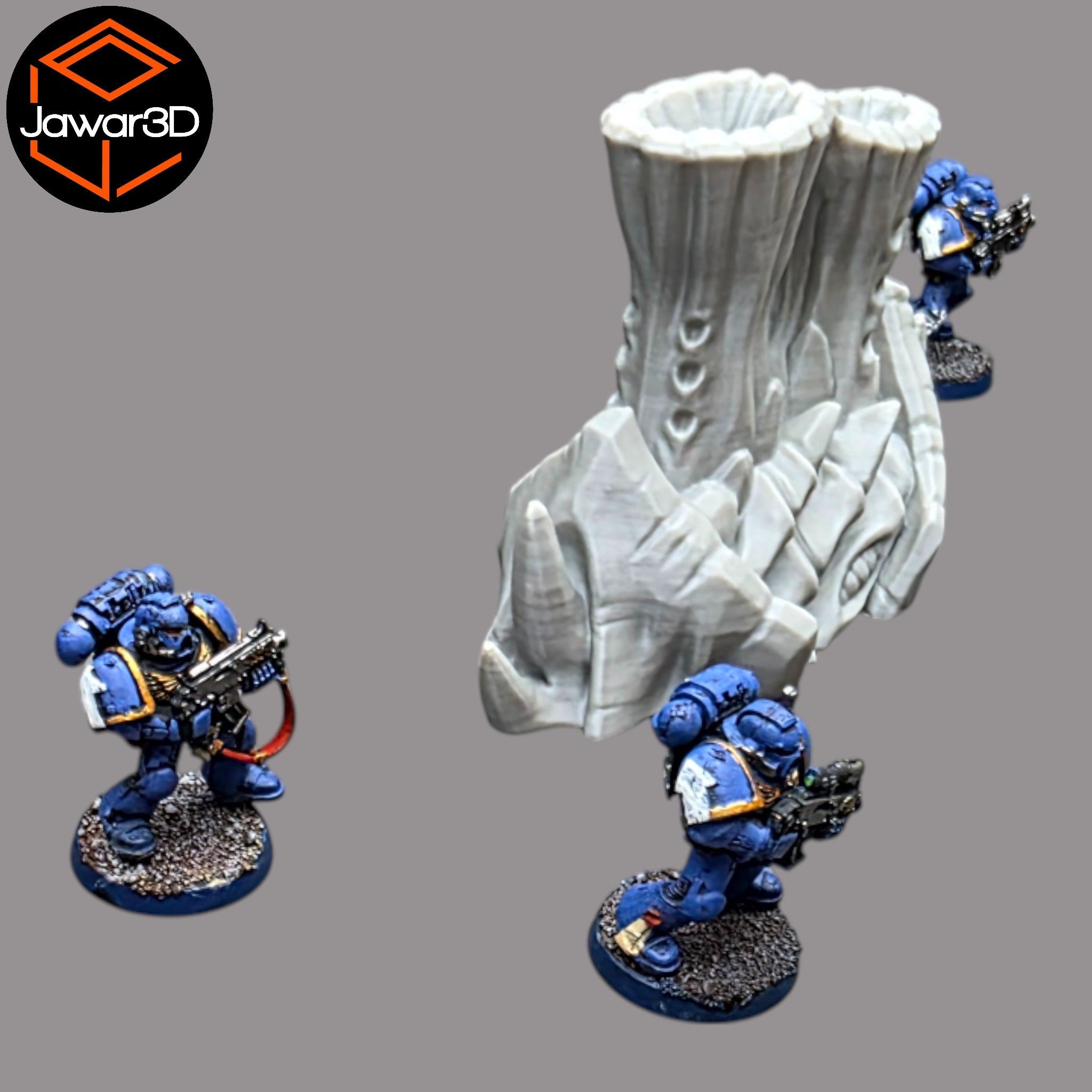 Hive Smokestack #6 - 28mm Wargaming Scatter Terrain Scenery Tabletop Jawar3d