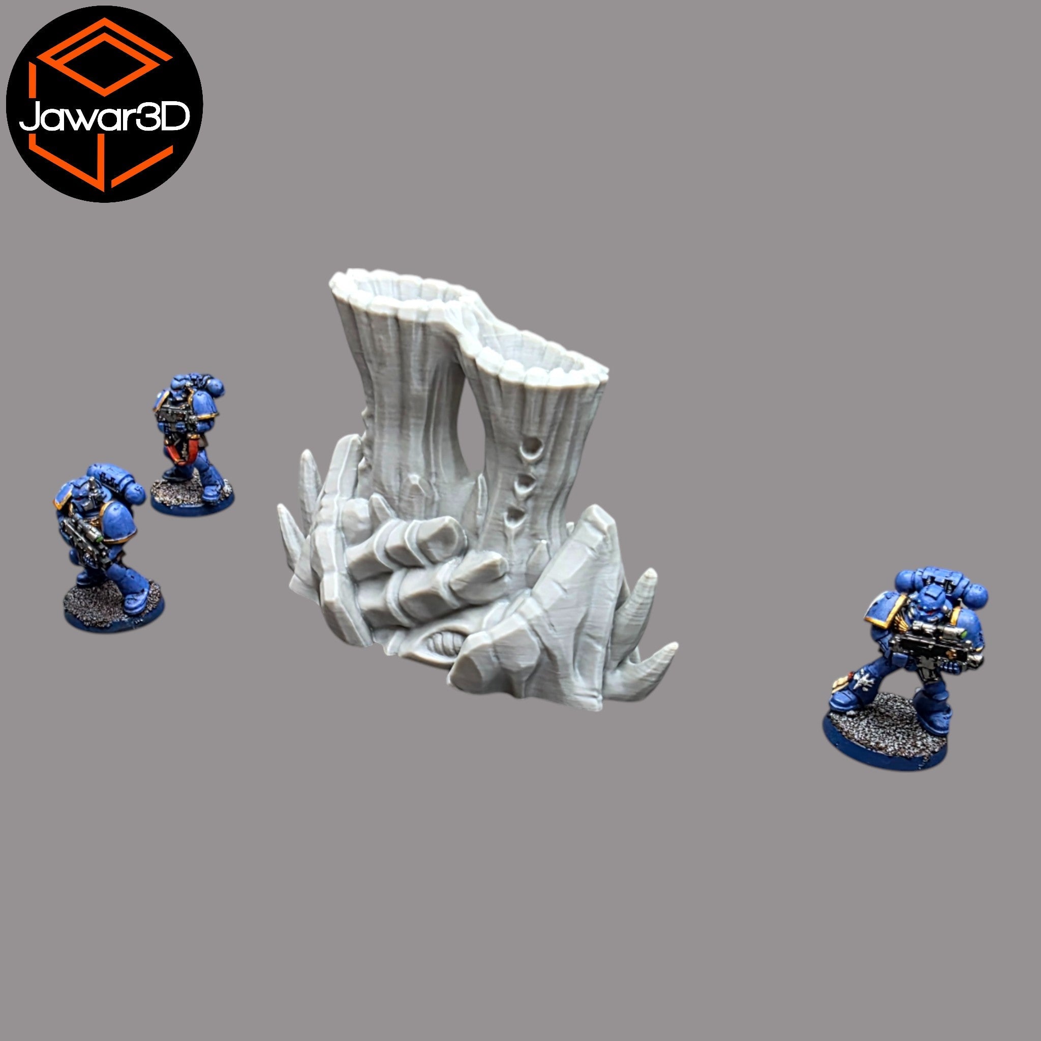 Hive Smokestack #6 - 28mm Wargaming Scatter Terrain Scenery Tabletop Jawar3d