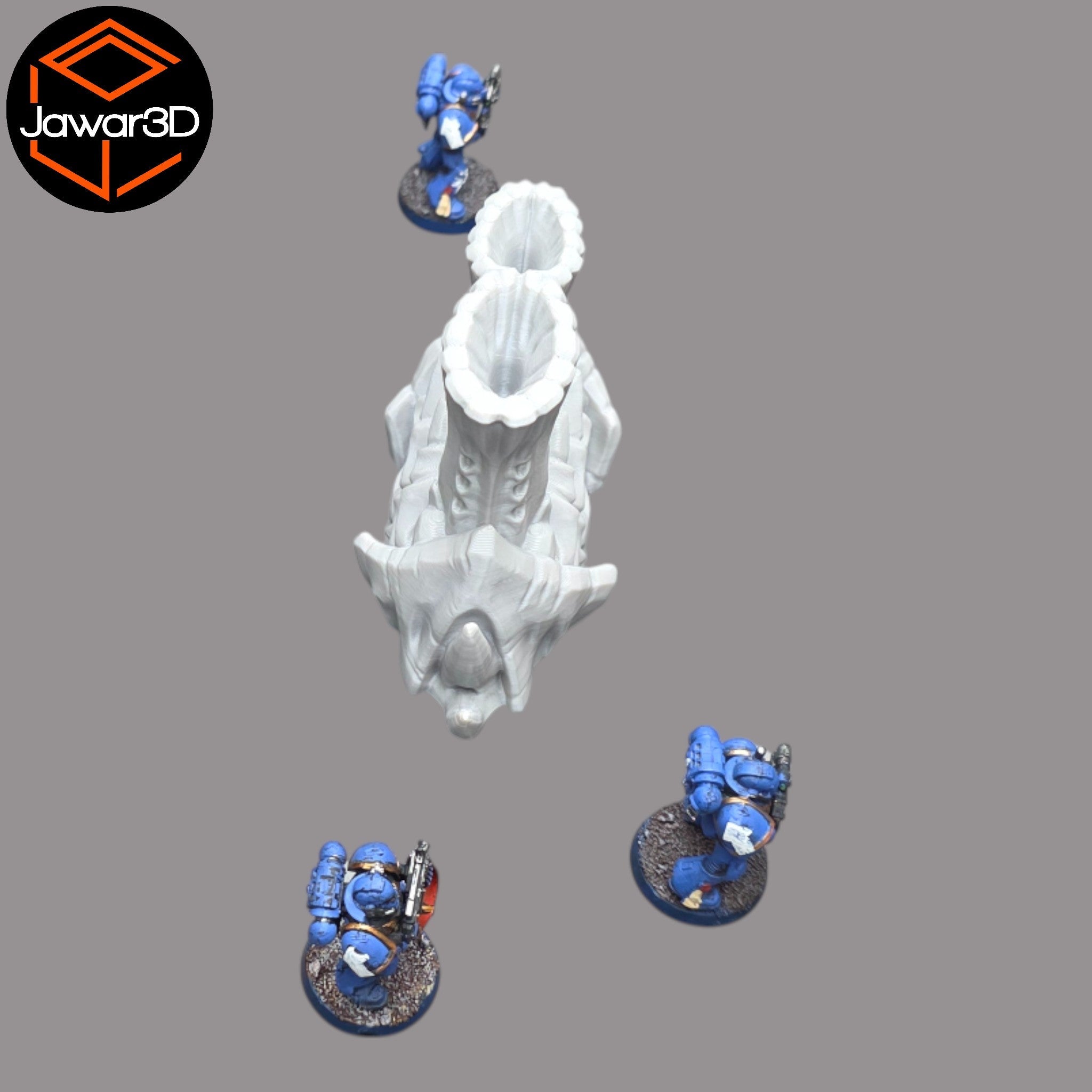 Hive Smokestack #6 - 28mm Wargaming Scatter Terrain Scenery Tabletop Jawar3d