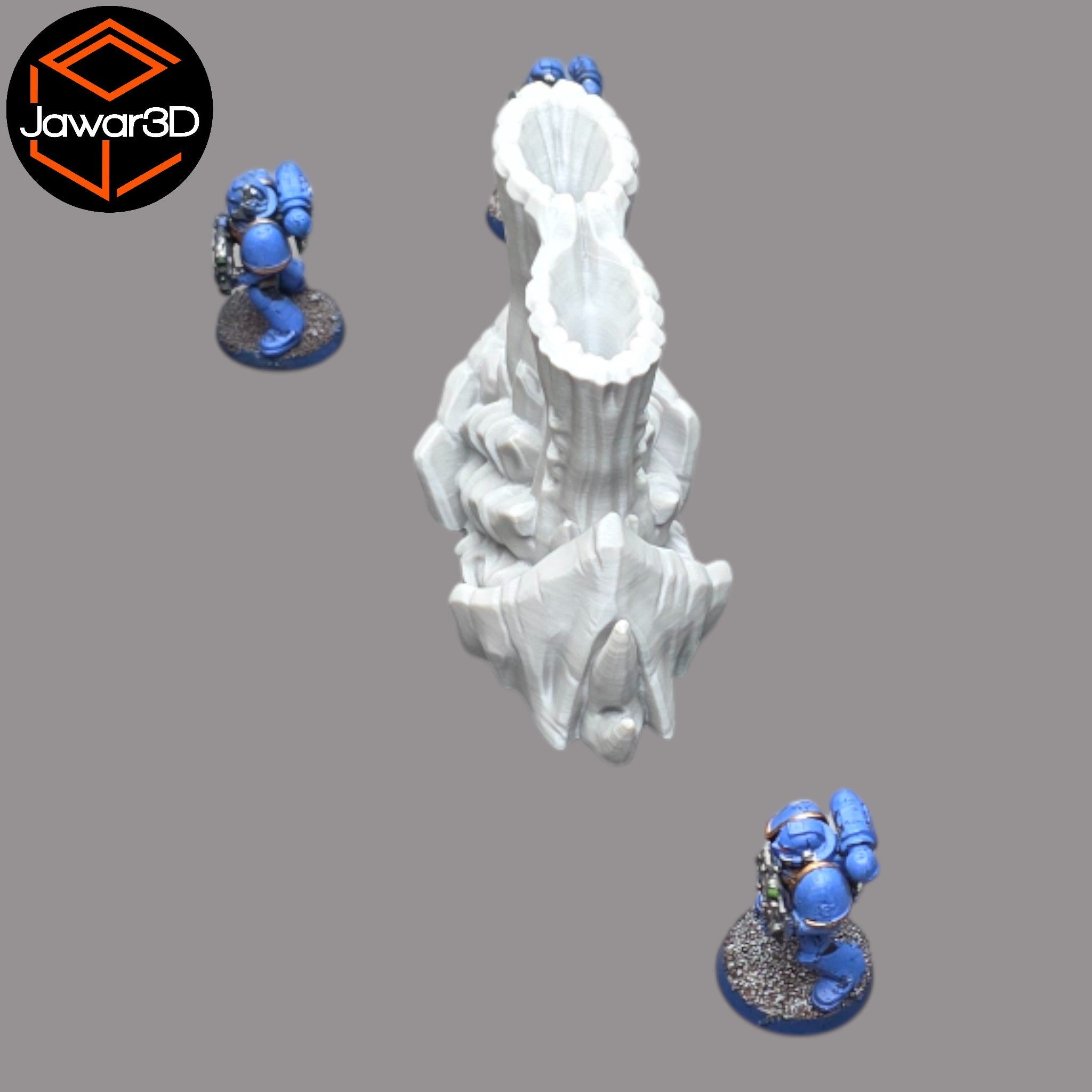 Hive Smokestack #6 - 28mm Wargaming Scatter Terrain Scenery Tabletop Jawar3d