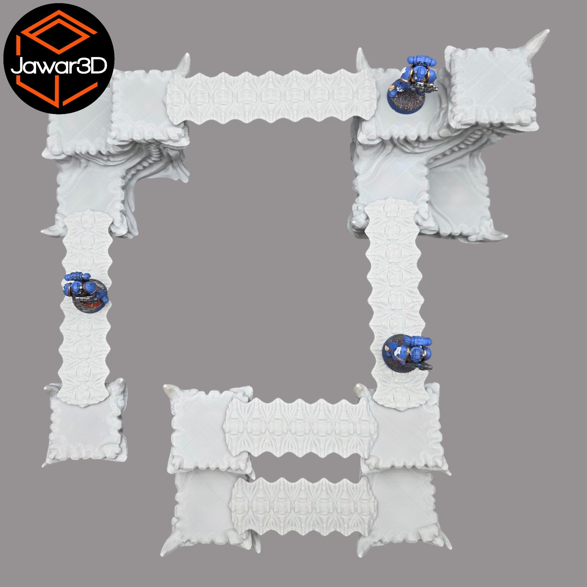 Hive Platforms - 28mm Wargaming Scatter Terrain Scenery Tabletop Jawar3d