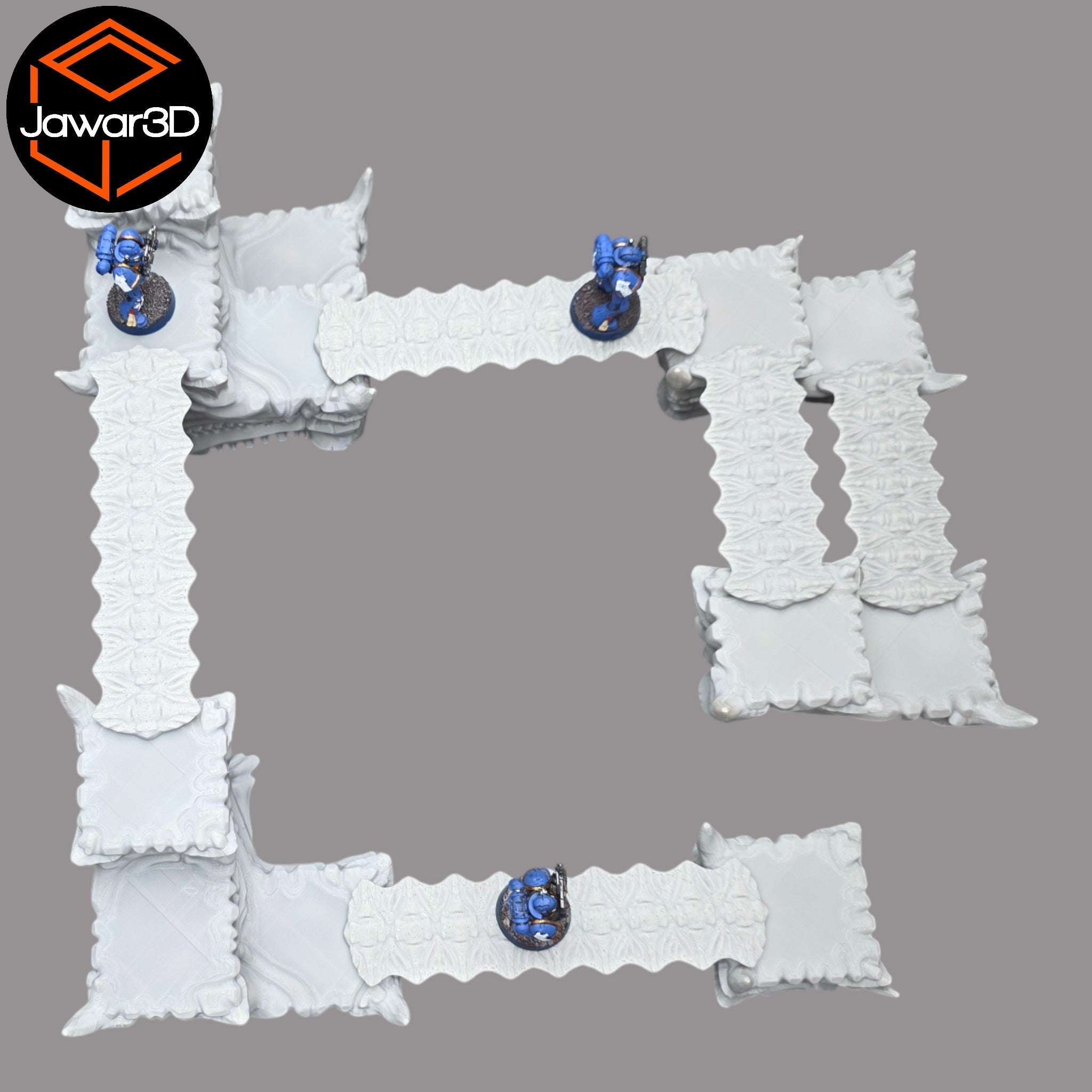 Hive Platforms - 28mm Wargaming Scatter Terrain Scenery Tabletop Jawar3d