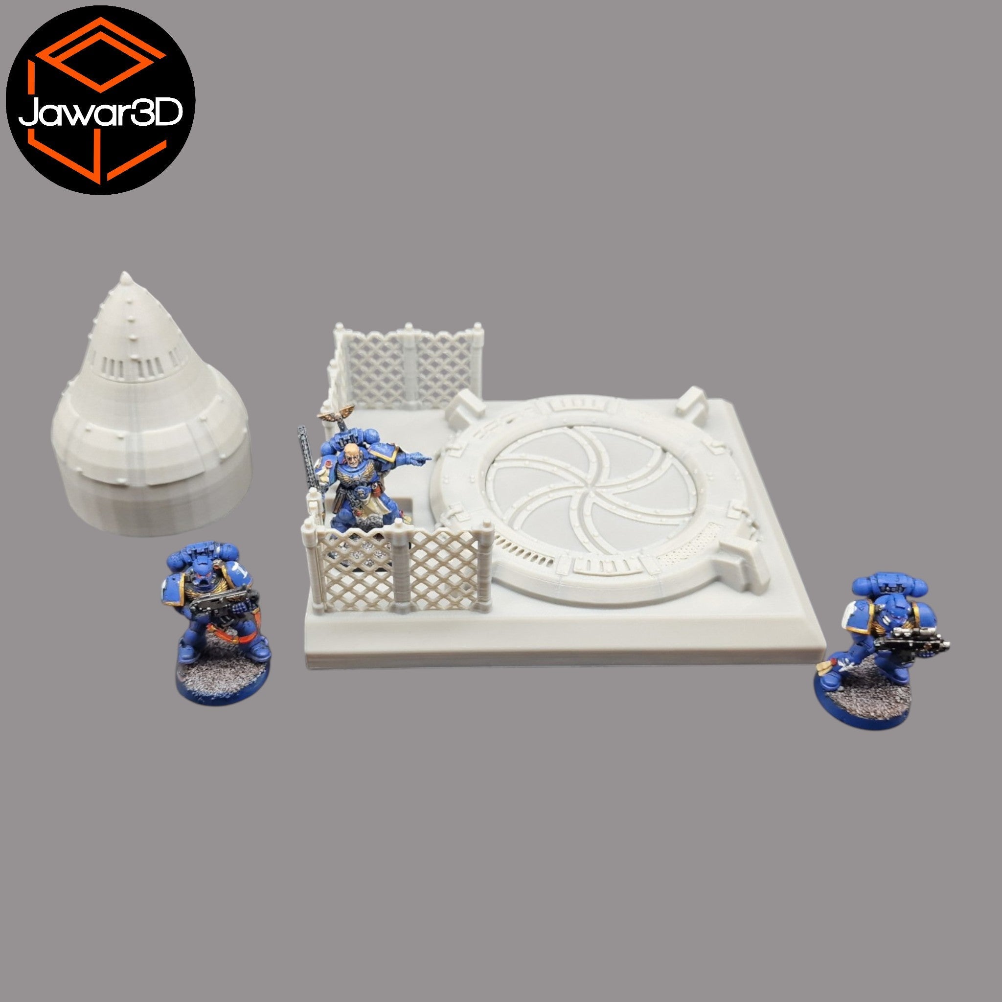 Launch Hatch - 28mm Wargaming Scatter Terrain Scenery Tabletop Miniature Jawar3d