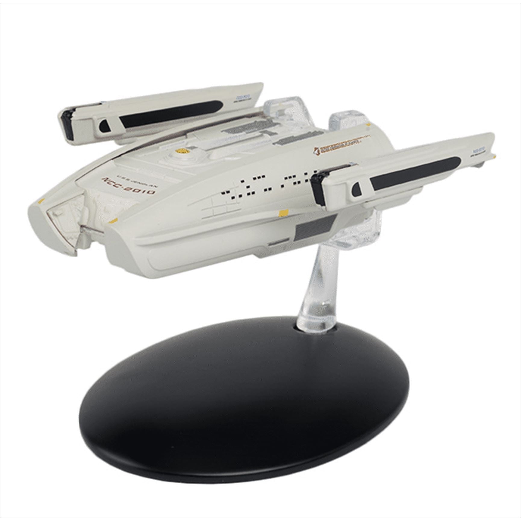 #104 U.S.S. Jenolan NCC-2010 Starship Model Die Cast Ship (Eaglemoss / Star Trek) Real Merch