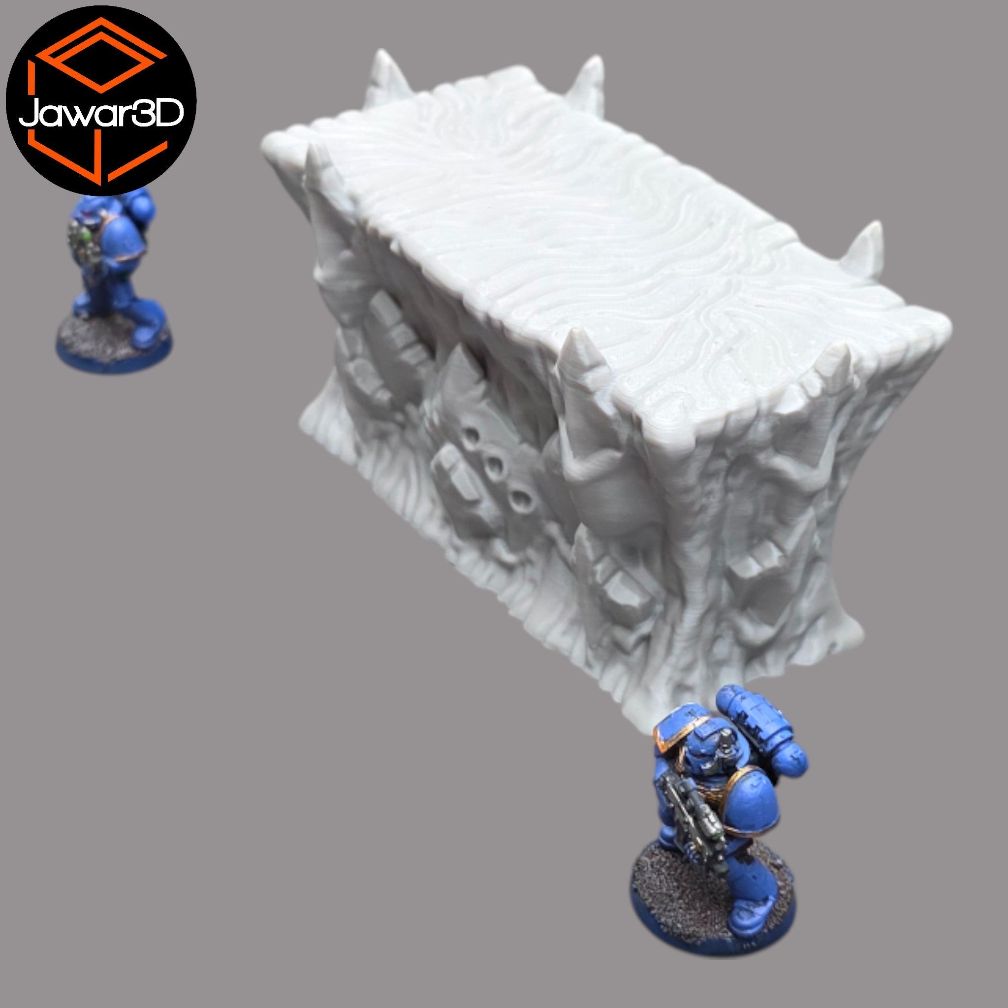 Hive Container #3 - 28mm Wargaming Scatter Terrain Scenery Tabletop Jawar3d