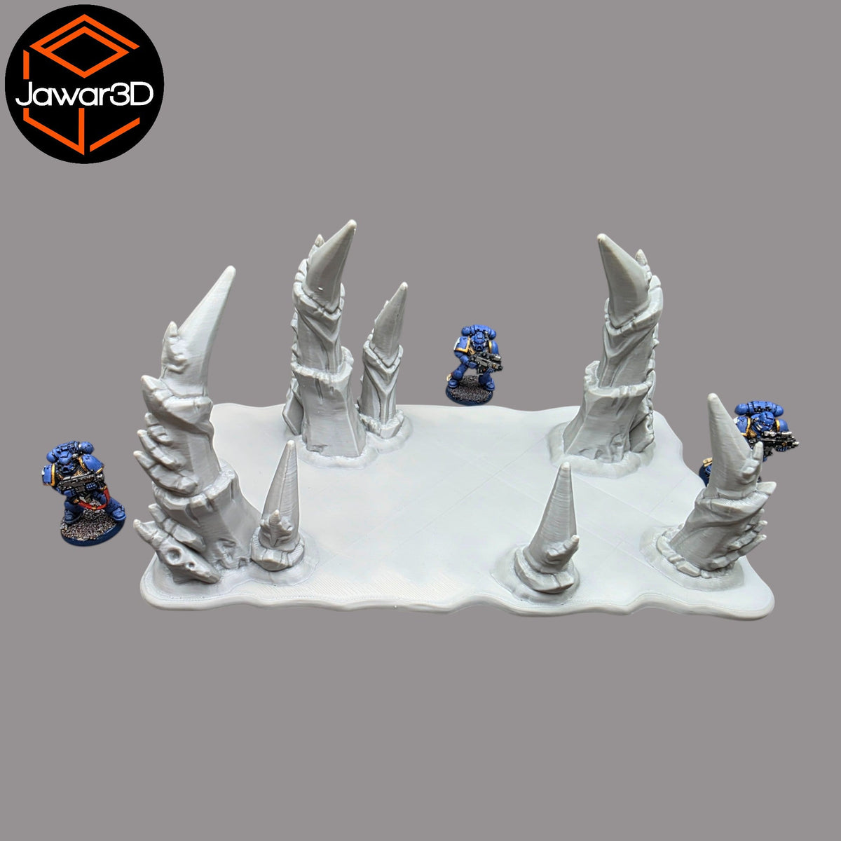 Hive Floor #1 - 28mm Wargaming Scatter Terrain Scenery Tabletop Jawar3d