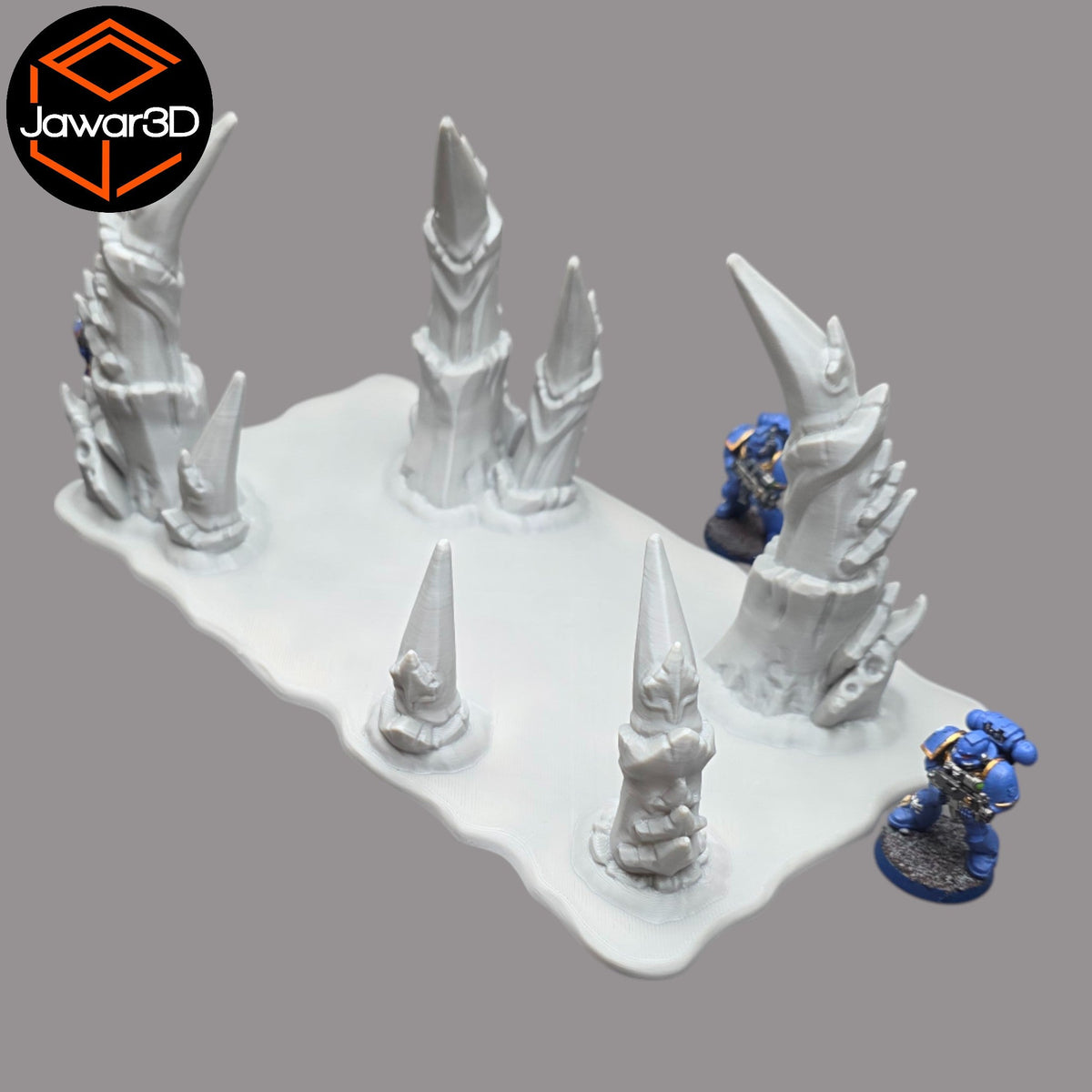 Hive Floor #1 - 28mm Wargaming Scatter Terrain Scenery Tabletop Jawar3d