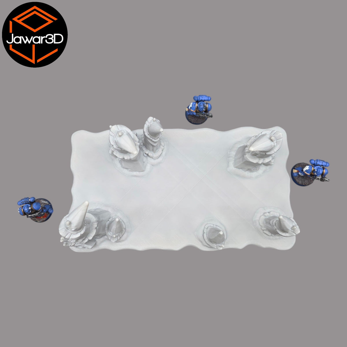 Hive Floor #1 - 28mm Wargaming Scatter Terrain Scenery Tabletop Jawar3d