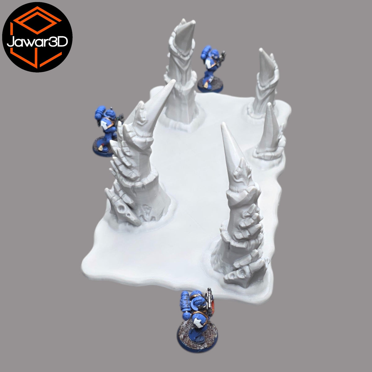 Hive Floor #1 - 28mm Wargaming Scatter Terrain Scenery Tabletop Jawar3d