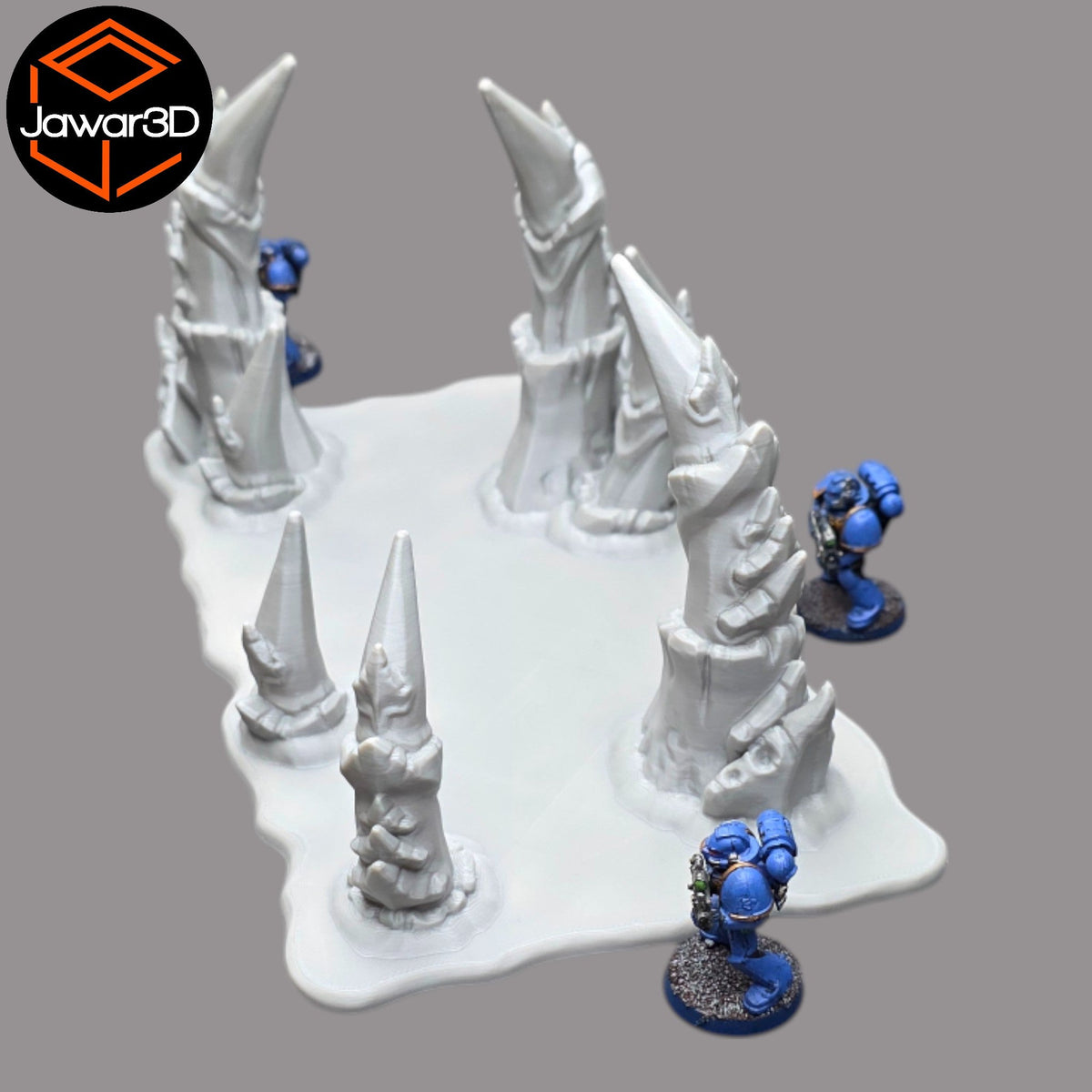 Hive Floor #1 - 28mm Wargaming Scatter Terrain Scenery Tabletop Jawar3d