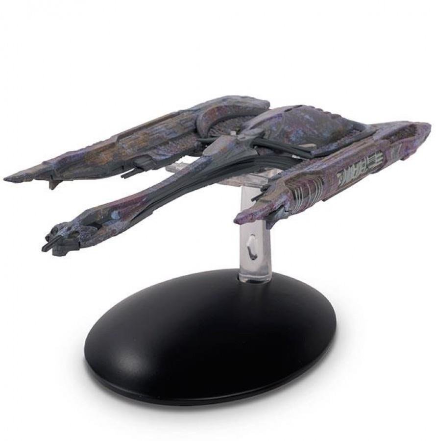 #10 Klingon QOJ Class Discovery Ships Model Diecast Ship (Eaglemoss / Star Trek) Real Merch