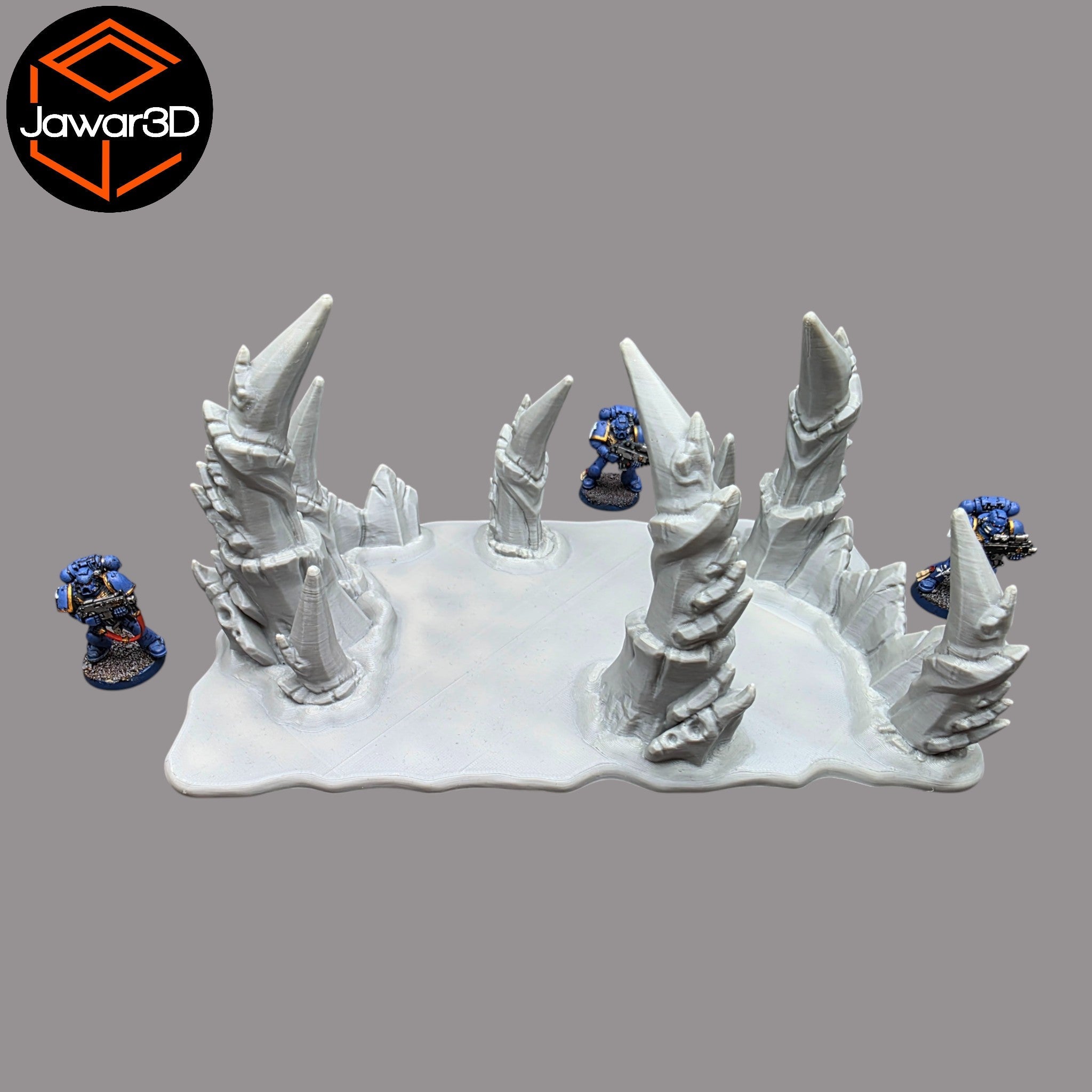 Hive Floor #3 - 28mm Wargaming Scatter Terrain Scenery Tabletop Jawar3d