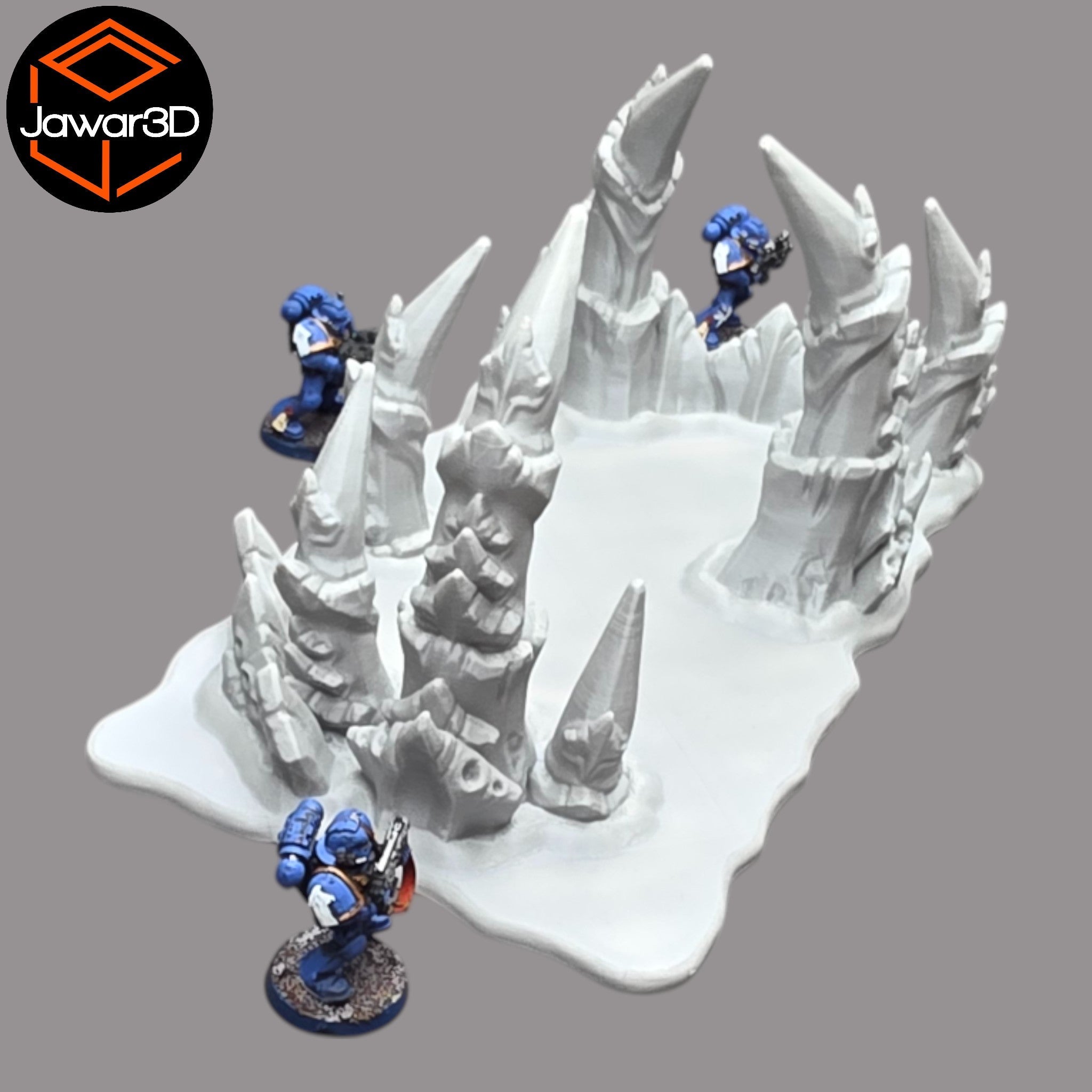 Hive Floor #3 - 28mm Wargaming Scatter Terrain Scenery Tabletop Jawar3d