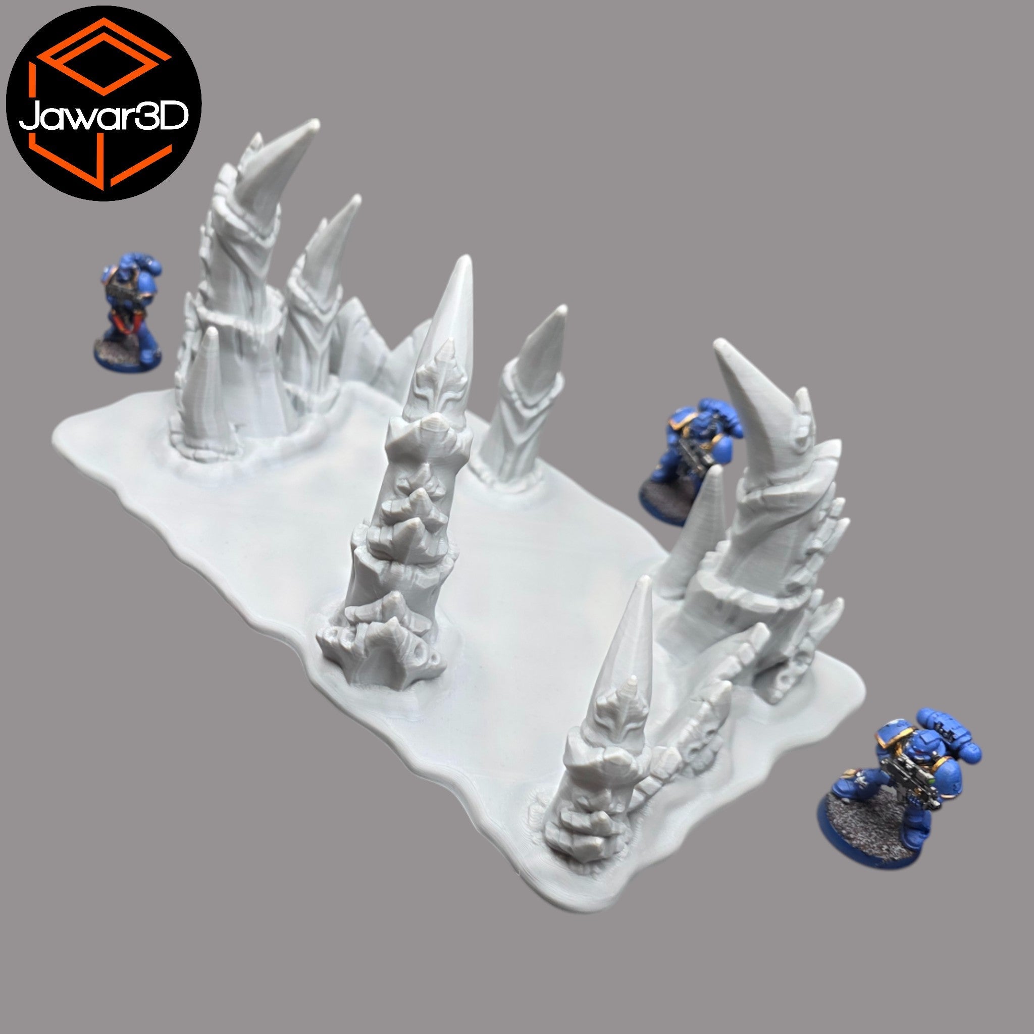 Hive Floor #3 - 28mm Wargaming Scatter Terrain Scenery Tabletop Jawar3d